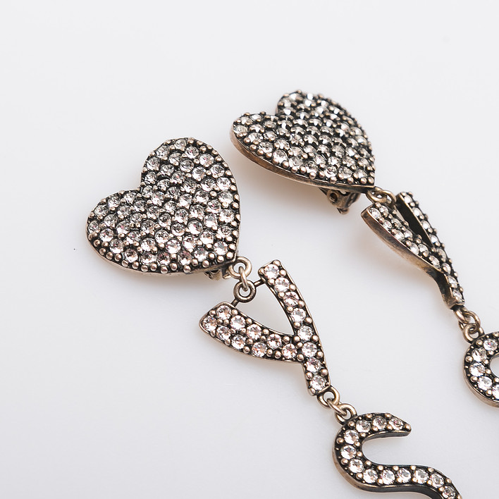 Клипсы Saint Laurent
