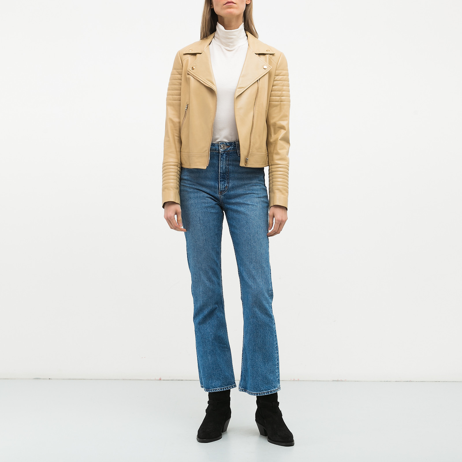 Кожаная куртка Yves Salomon - купить оригинал в секонд-хенде SFS - 2