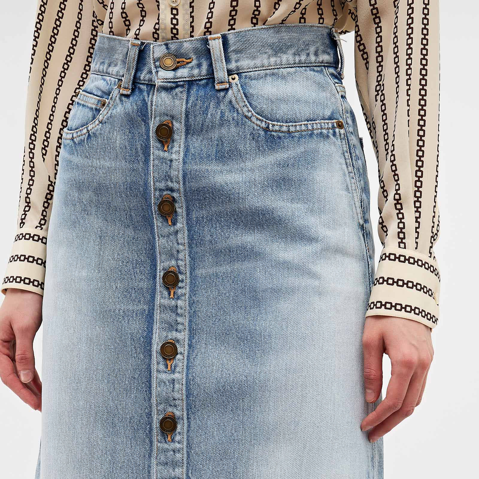 Юбка Saint Laurent - купить оригинал в секонд-хенде SFS - 4