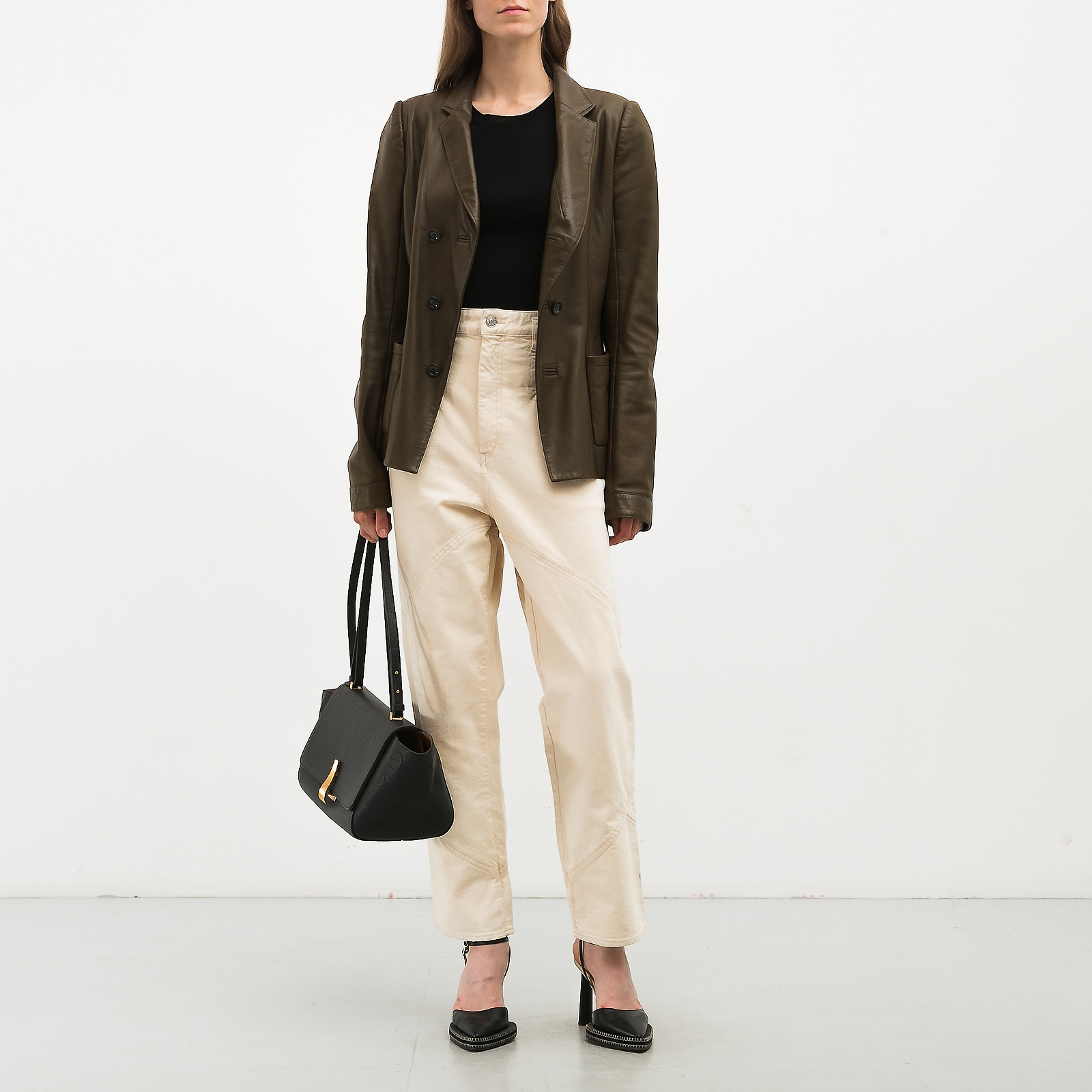 Куртка кожаная Balenciaga - купить оригинал в секонд-хенде SFS - 2