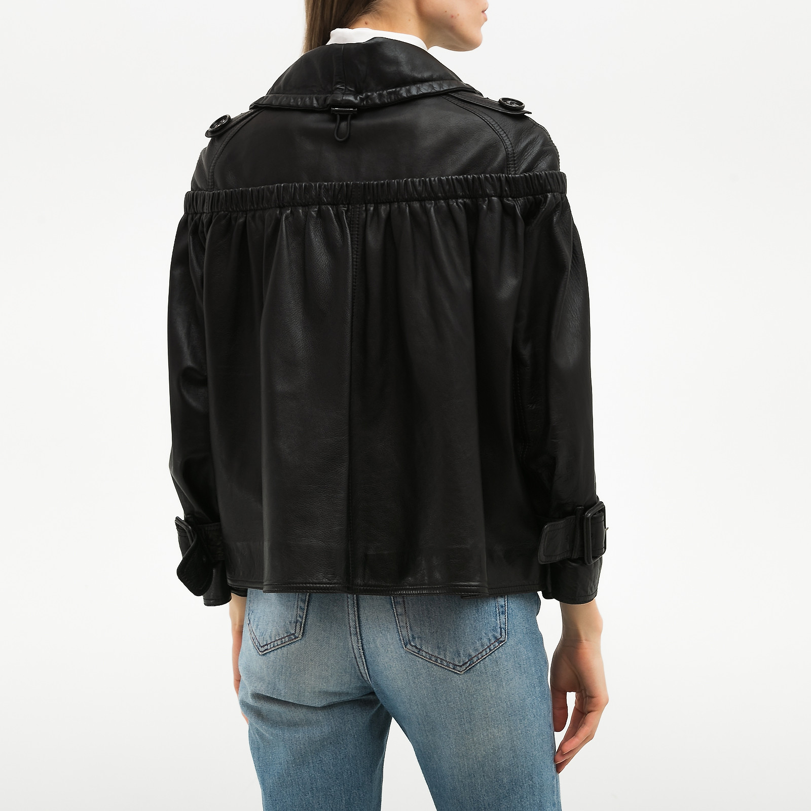 Кожаная куртка Burberry Prorsum - купить оригинал в секонд-хенде SFS - 3