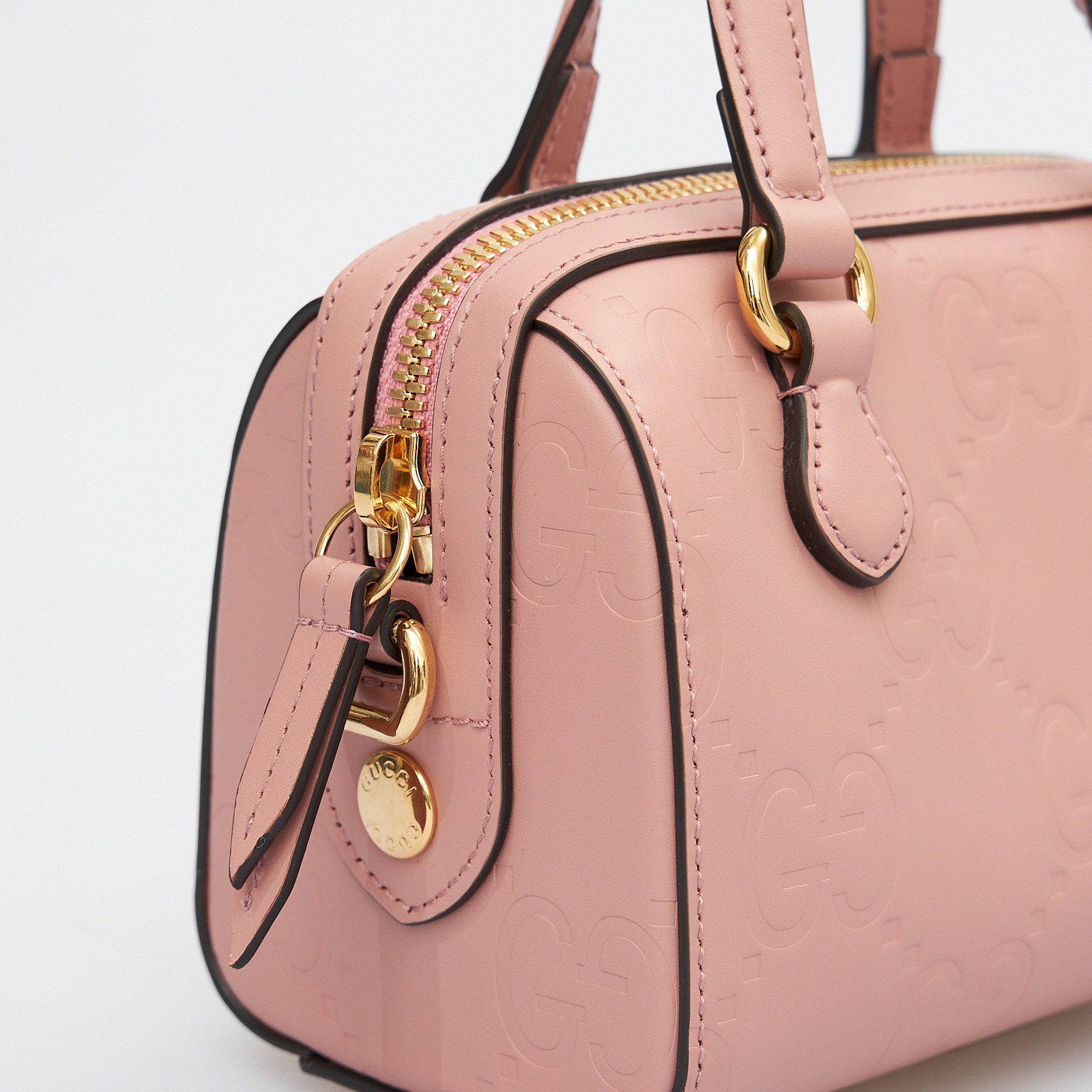 Сумка розового цвета Gucci - фото из каталога магазина брендовой одежды Second Friend Store Сумка Gucci - купить оригинал в секонд-хенде SFS - 5