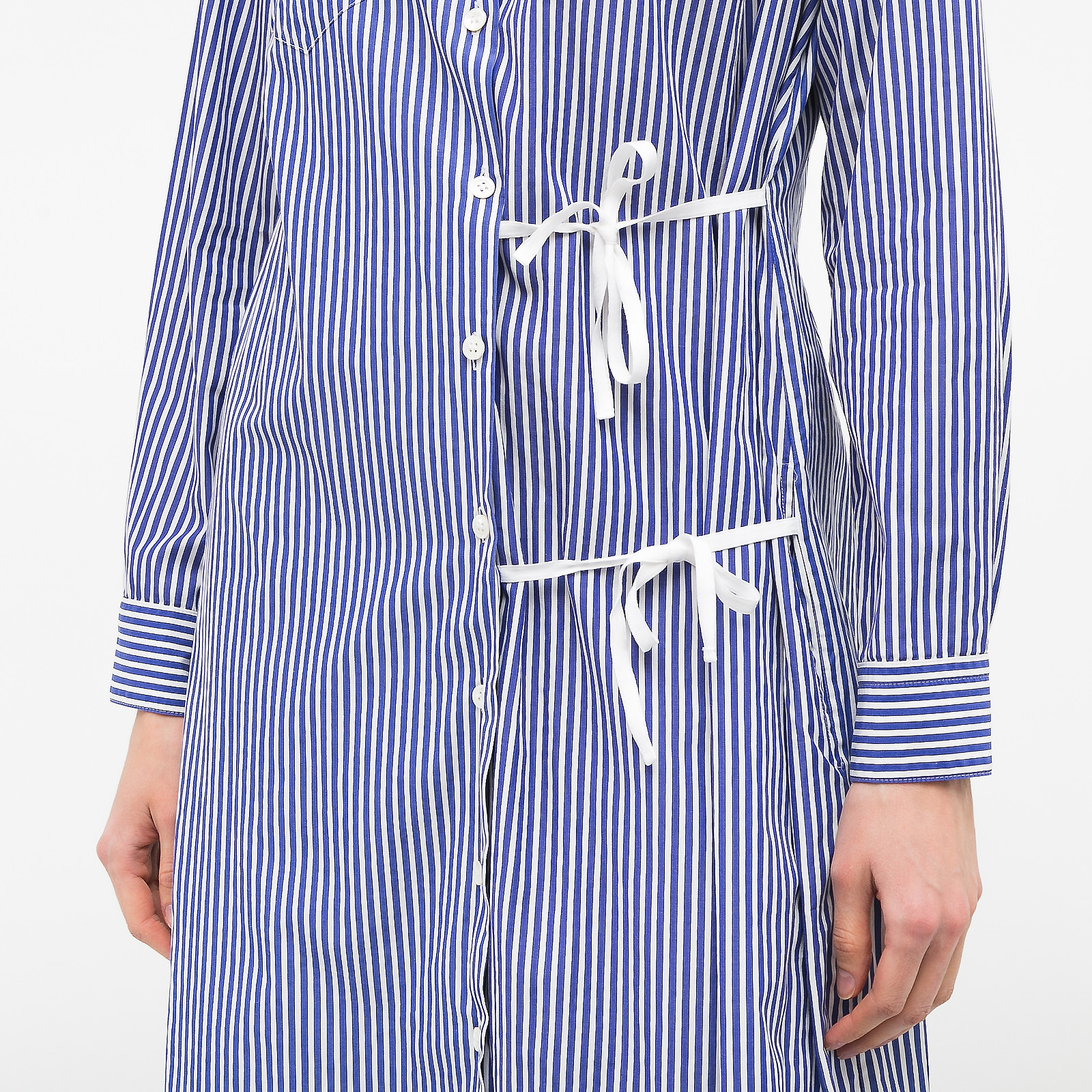 Платье голубого цвета Paul Smith - фото из каталога магазина брендовой одежды Second Friend Store Платье Paul Smith - купить оригинал в секонд-хенде SFS - 4