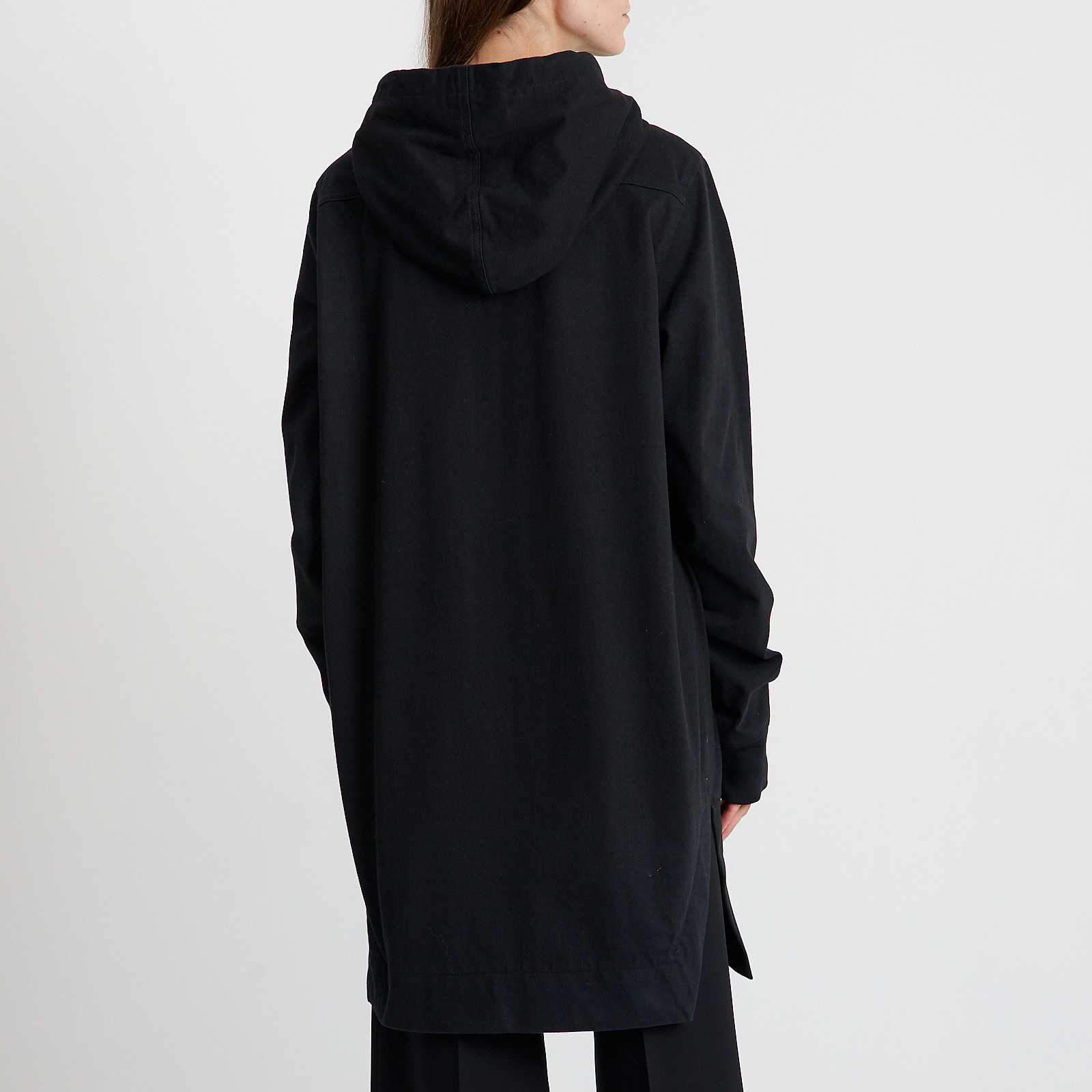 Худи черного цвета Rick Owens - фото из каталога магазина брендовой одежды Second Friend Store Худи Rick Owens - купить оригинал в секонд-хенде SFS - 3