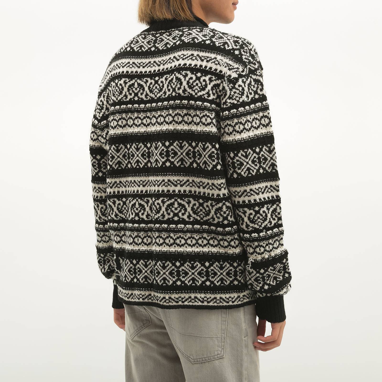 Свитер черного цвета Versace - фото из каталога магазина брендовой одежды Second Friend Store Свитер Versace - купить оригинал в секонд-хенде SFS - 3