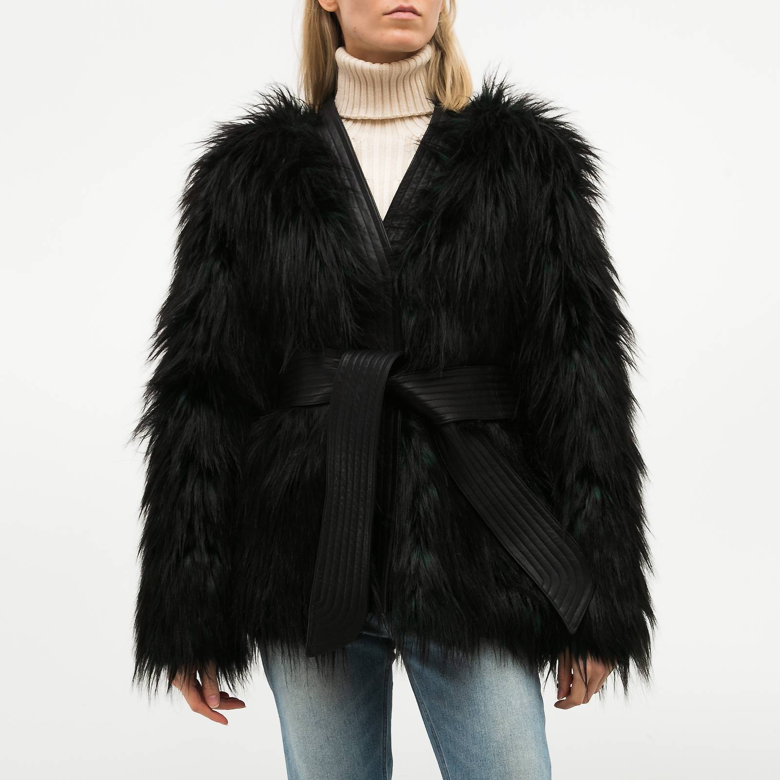 Шуба H&M х Balmain - купить оригинал в секонд-хенде SFS - 1
