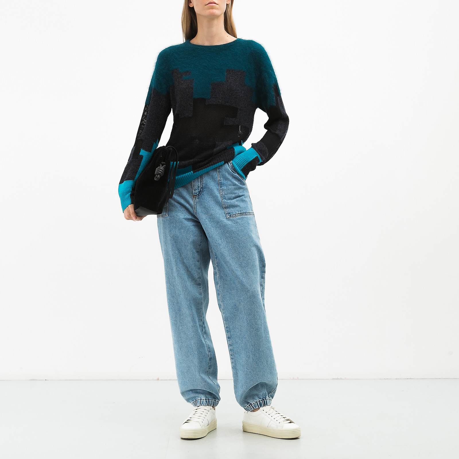 Свитер зеленого цвета 3.1 Phillip Lim - фото из каталога магазина брендовой одежды Second Friend Store Свитер 3.1 Phillip Lim - купить оригинал в секонд-хенде SFS - 2