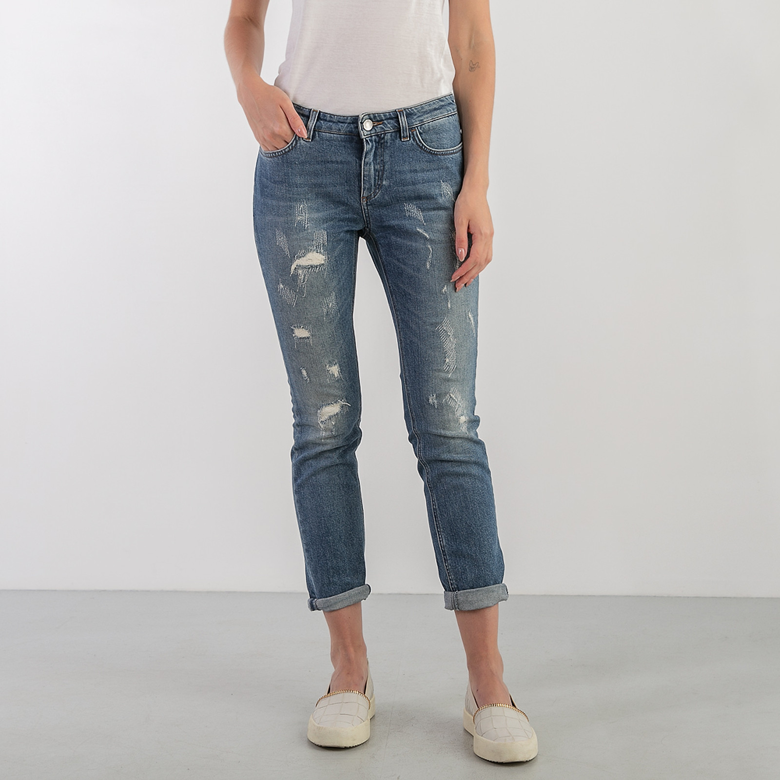 Джинсы Dolce&Gabbana - купить оригинал в секонд-хенде SFS - 1