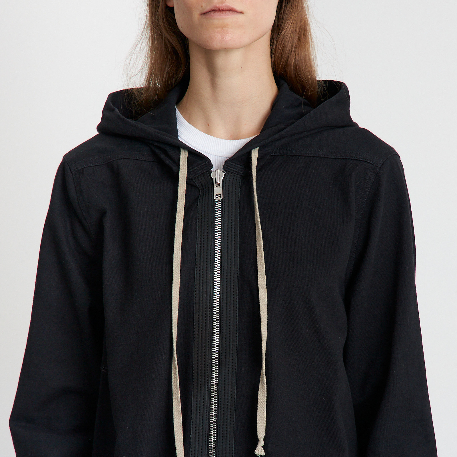 Худи черного цвета Rick Owens - фото из каталога магазина брендовой одежды Second Friend Store Худи Rick Owens - купить оригинал в секонд-хенде SFS - 4