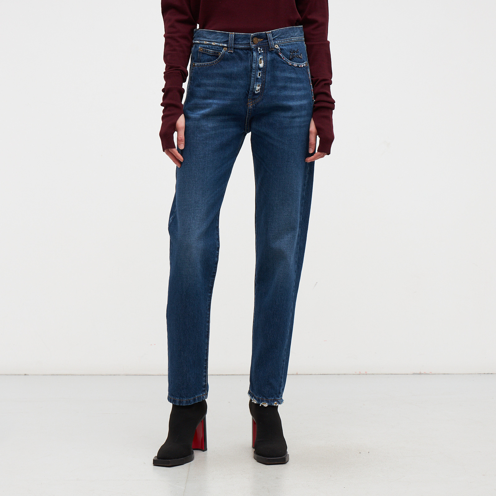 Джинсы Saint Laurent - купить оригинал в секонд-хенде SFS - 1
