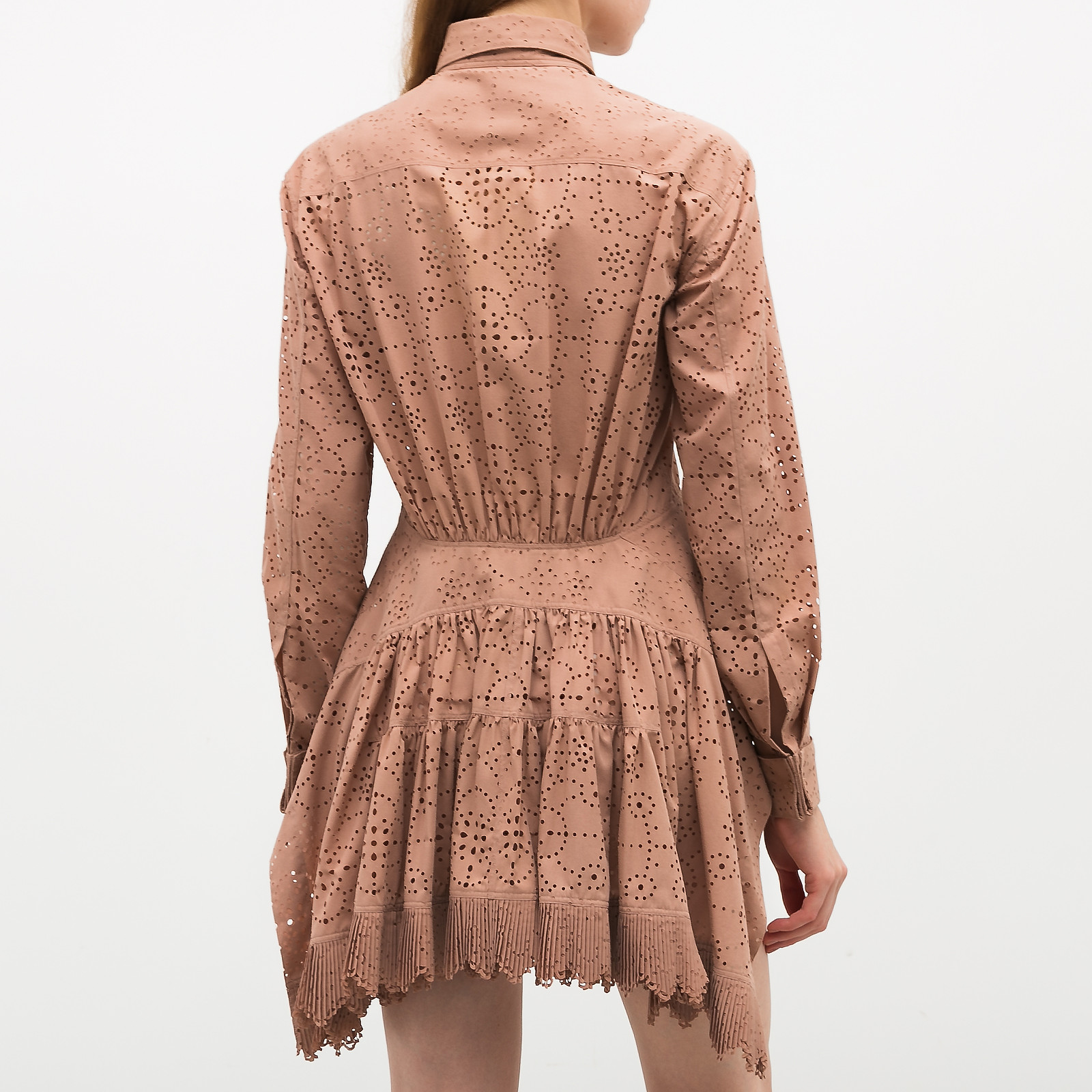 Платье розового цвета Alaia - фото из каталога магазина брендовой одежды Second Friend Store Платье Alaia - купить оригинал в секонд-хенде SFS - 2