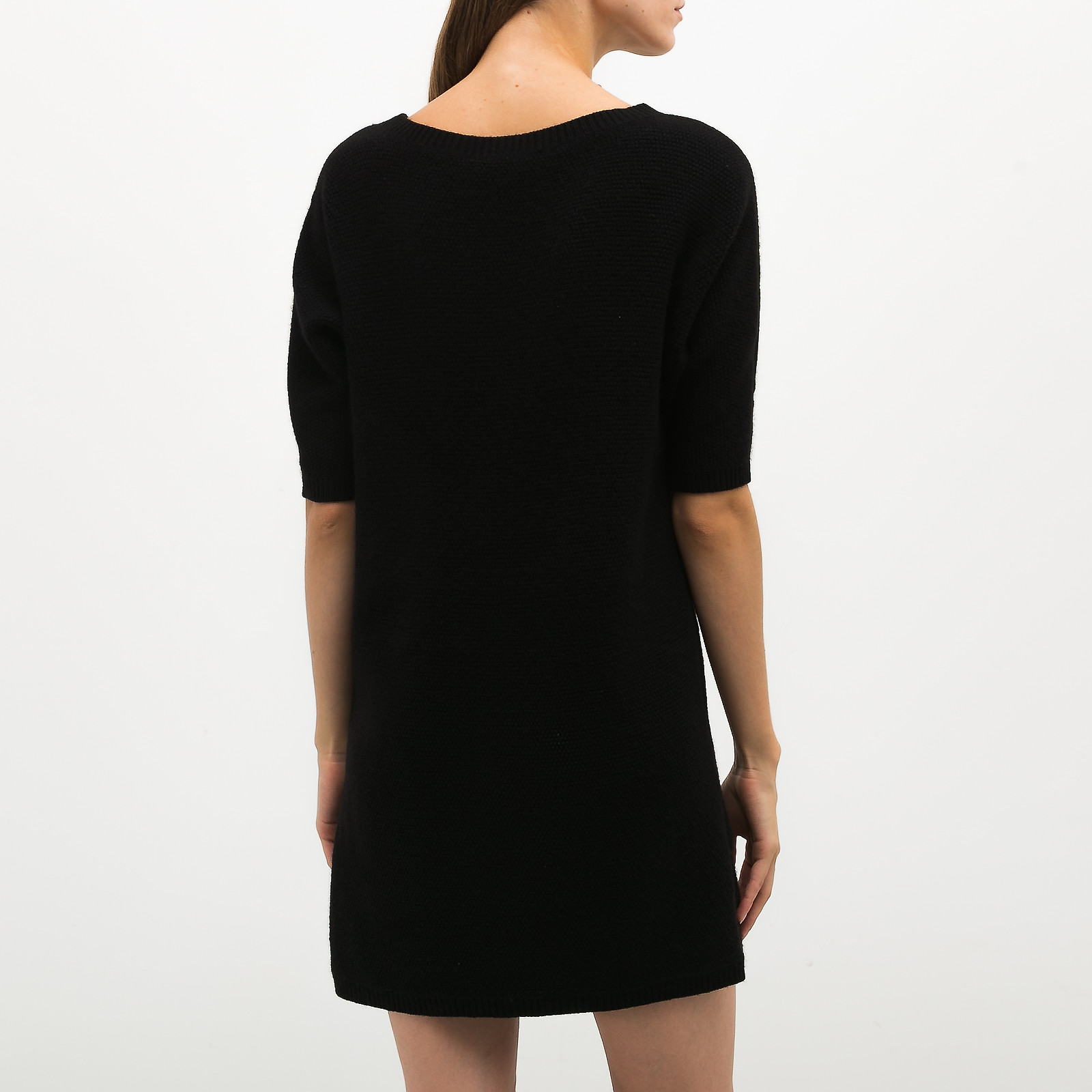 Платье черного цвета Chloe - фото из каталога магазина брендовой одежды Second Friend Store Платье Chloe - купить оригинал в секонд-хенде SFS - 3