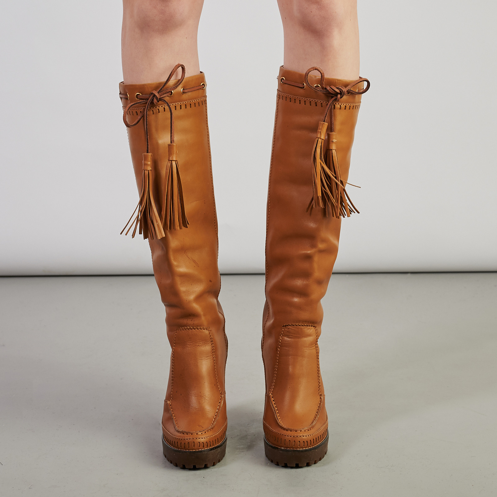 Сапоги Yves Saint Laurent - купить оригинал в секонд-хенде SFS - 2