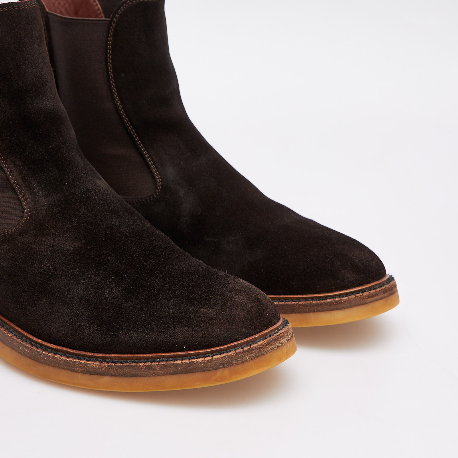 Ботинки коричневого цвета Loro Piana - фото из каталога магазина брендовой одежды Second Friend Store Ботинки Loro Piana - купить оригинал в секонд-хенде SFS - 4