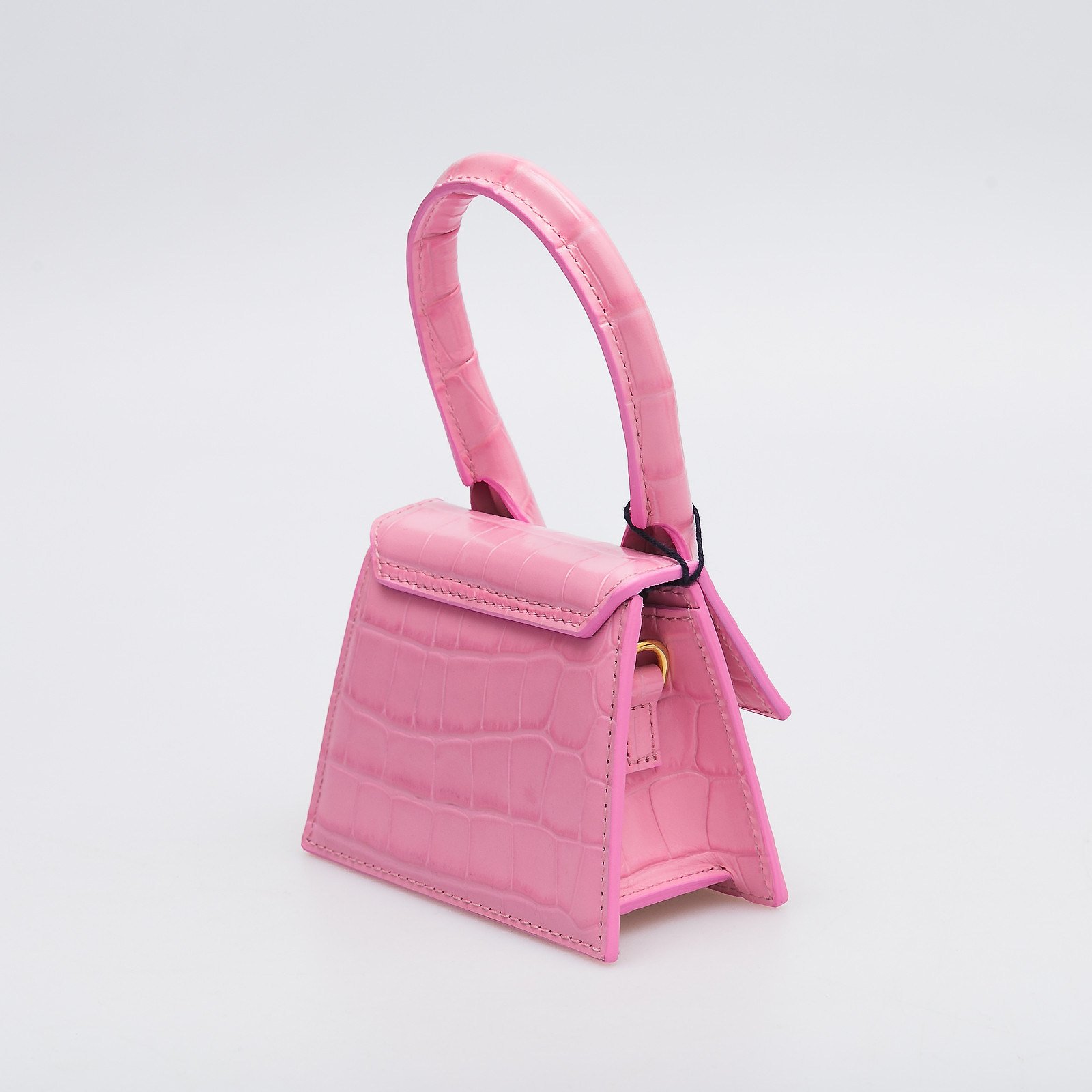 Сумка розового цвета Jacquemus - фото из каталога магазина брендовой одежды Second Friend Store Сумка Jacquemus - купить оригинал в секонд-хенде SFS - 3