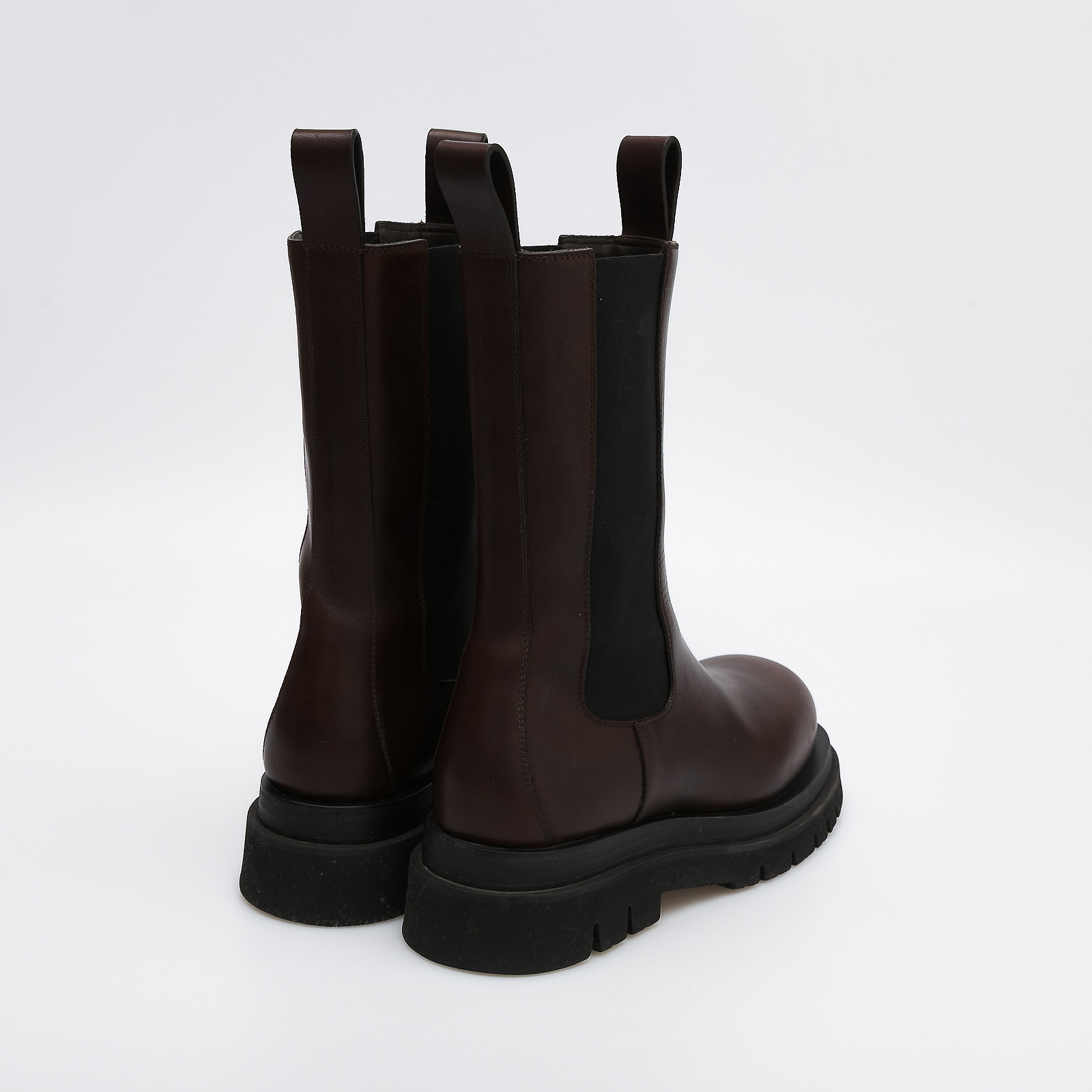 Ботинки коричневого цвета Bottega Veneta - фото из каталога магазина брендовой одежды Second Friend Store Ботинки Bottega Veneta - купить оригинал в секонд-хенде SFS - 3