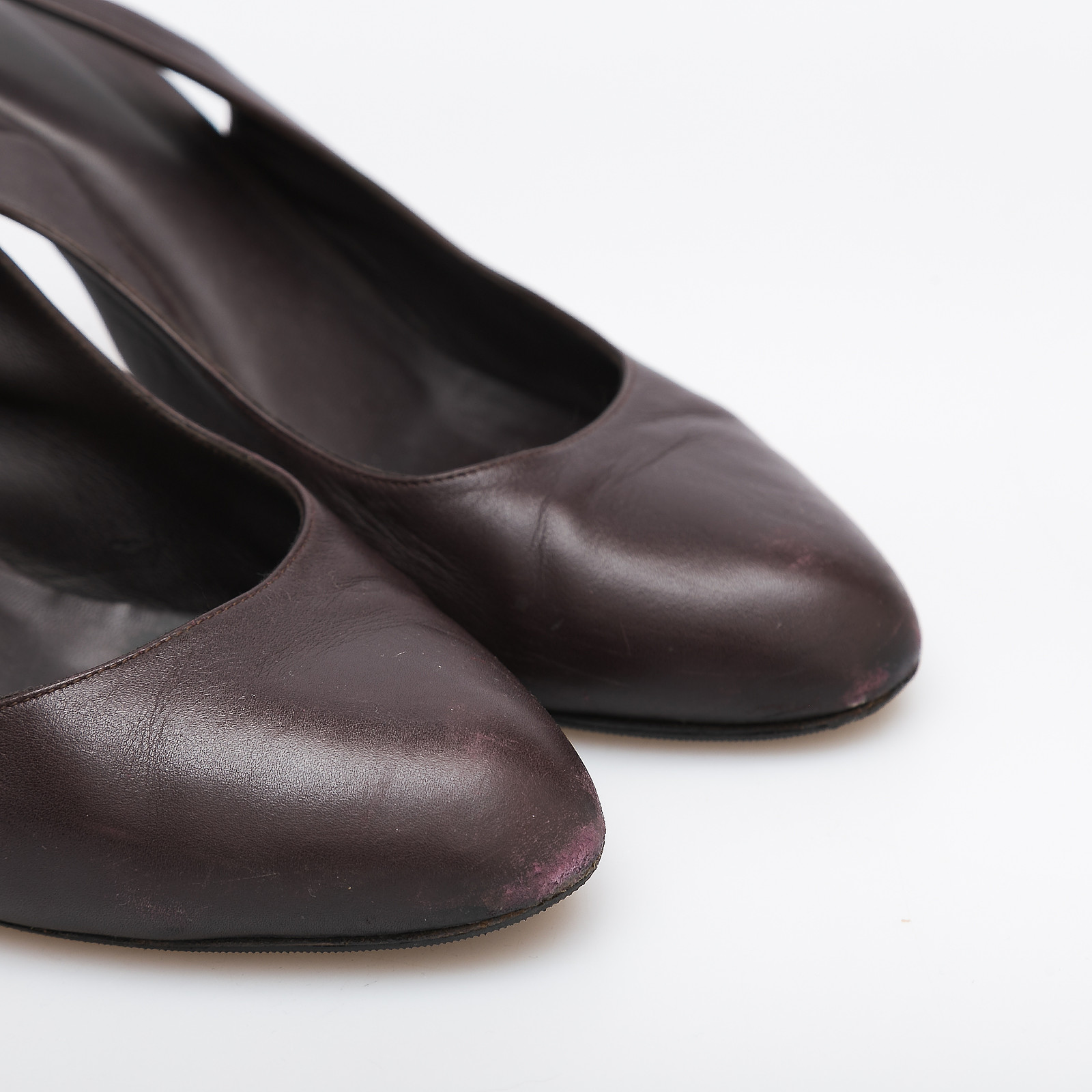 Туфли коричневого цвета Bottega Veneta - фото из каталога магазина брендовой одежды Second Friend Store Туфли Bottega Veneta - купить оригинал в секонд-хенде SFS - 4