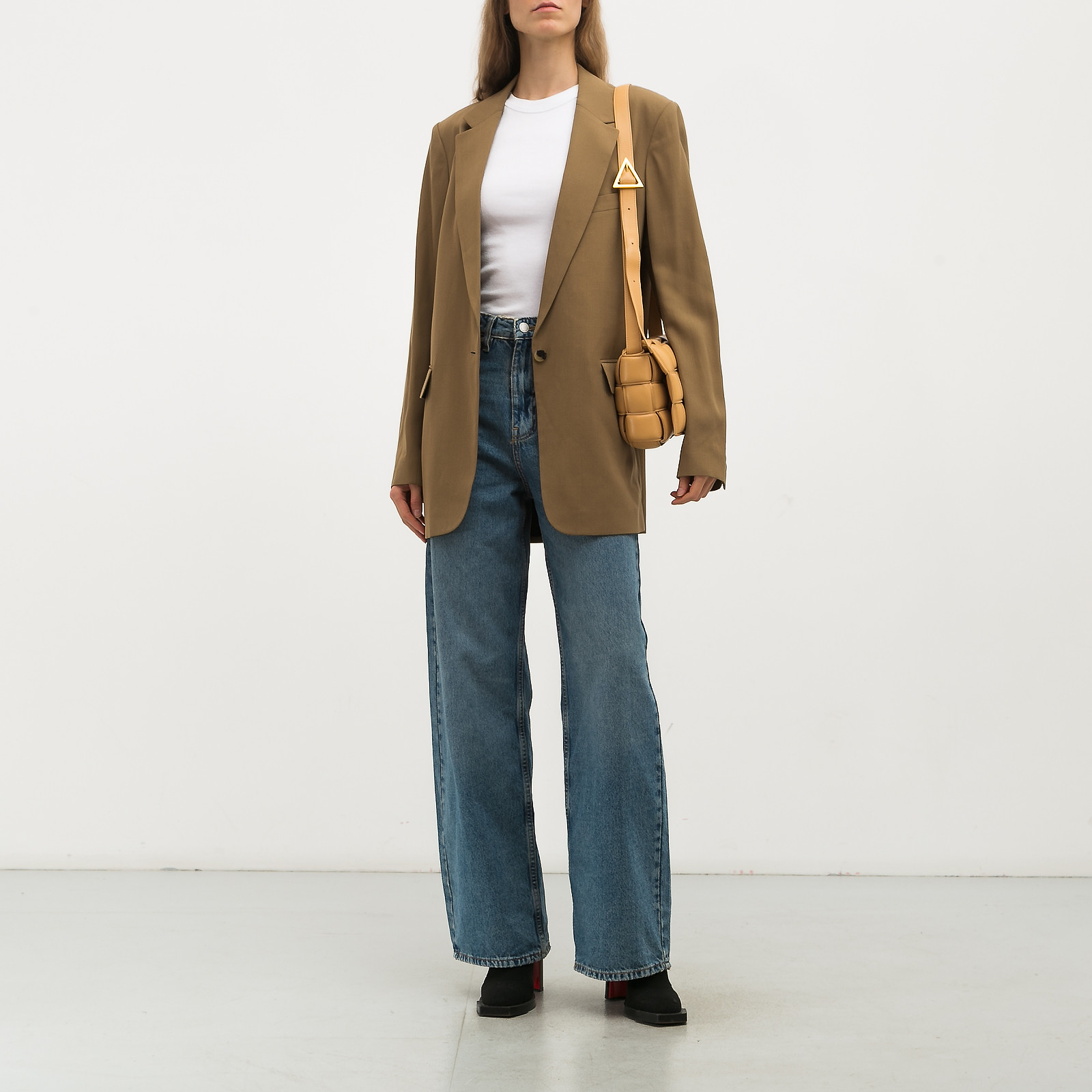 Пиджак зеленого цвета Dries Van Noten - фото из каталога магазина брендовой одежды Second Friend Store Пиджак Dries Van Noten - купить оригинал в секонд-хенде SFS - 2