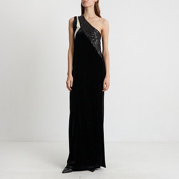 Платье ч Lanvin