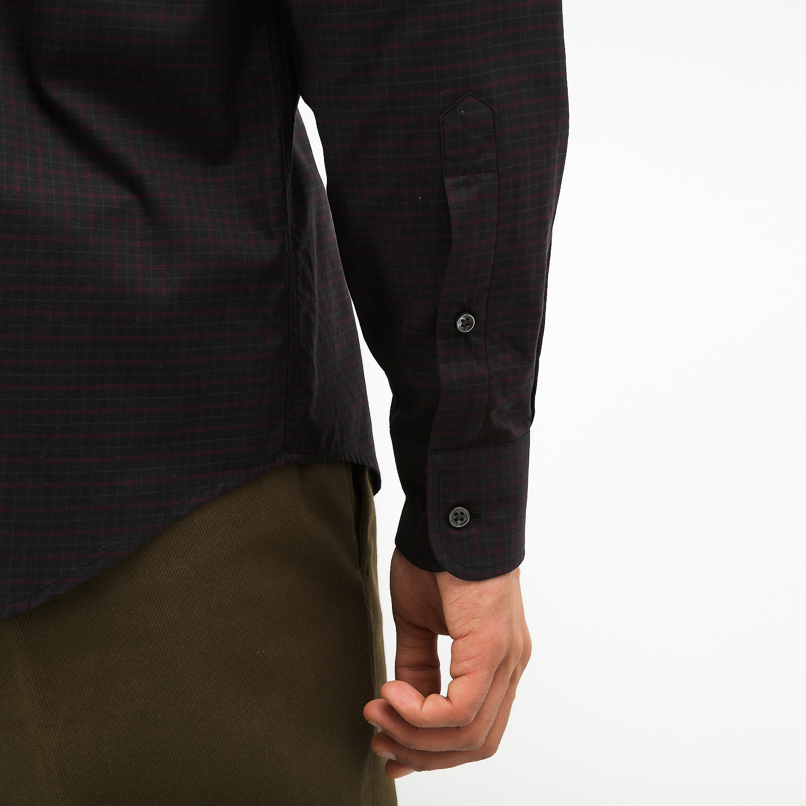 Рубашка черного цвета Ralph Lauren - фото из каталога магазина брендовой одежды Second Friend Store Рубашка Ralph Lauren - купить оригинал в секонд-хенде SFS - 5