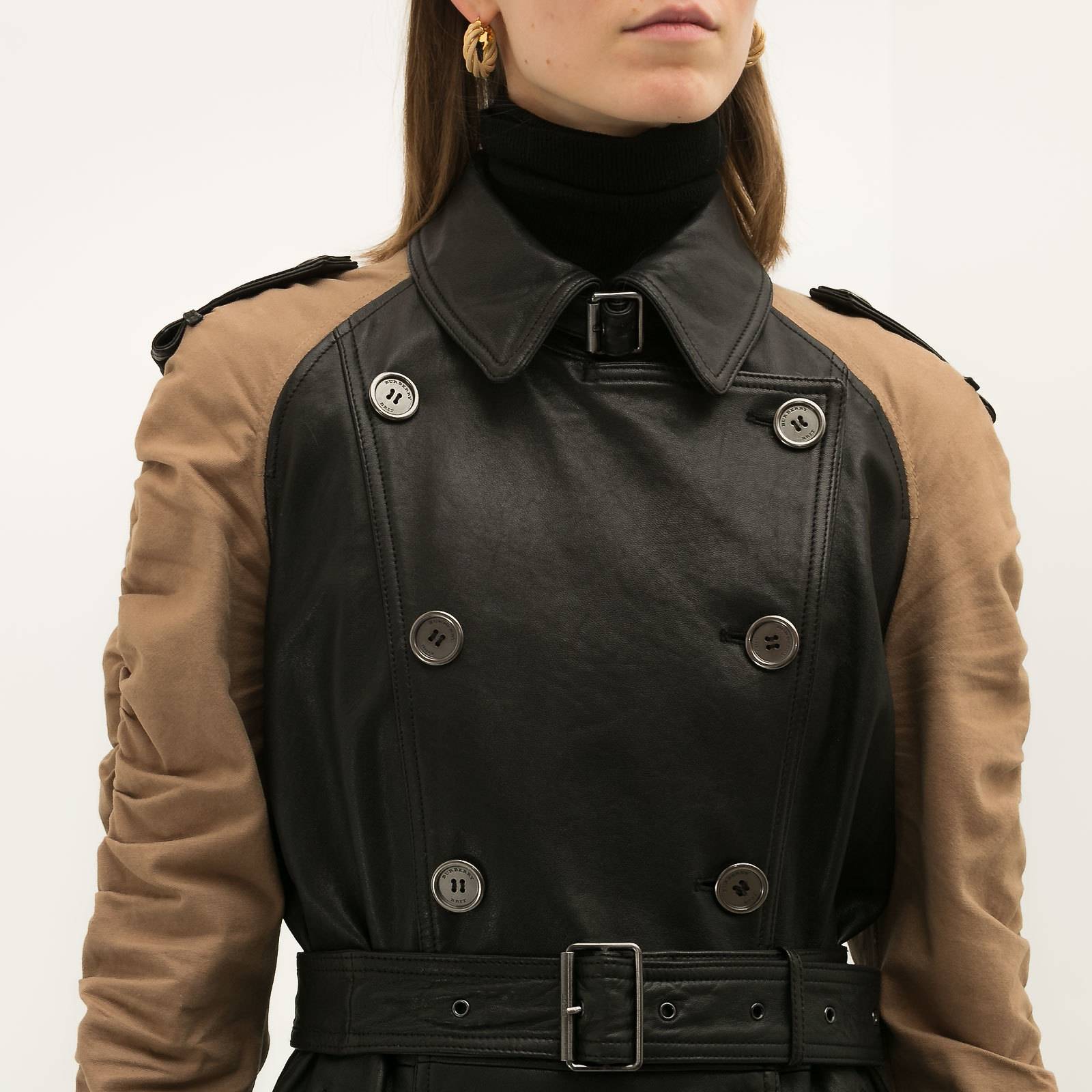 Кожаная куртка Burberry Brit - купить оригинал в секонд-хенде SFS - 4