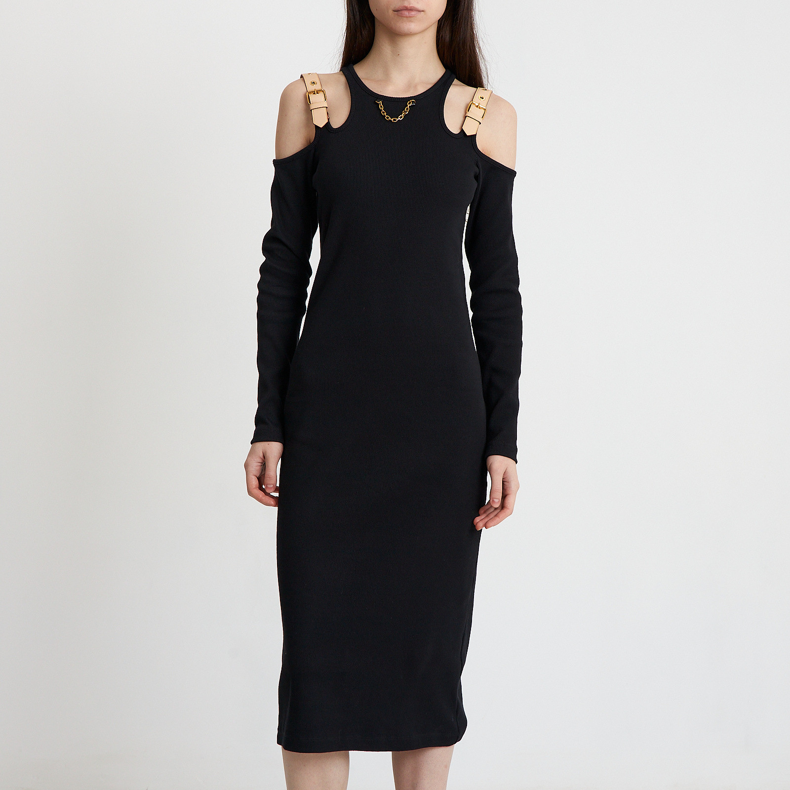 Платье черного цвета Louis Vuitton - фото из каталога магазина брендовой одежды Second Friend Store Платье Louis Vuitton - купить оригинал в секонд-хенде SFS - 1