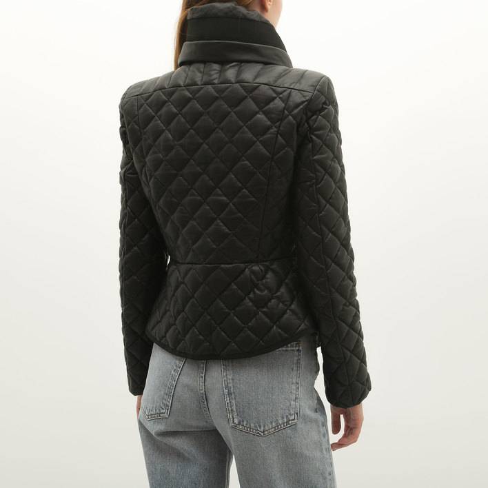 Куртка кожаная Moncler