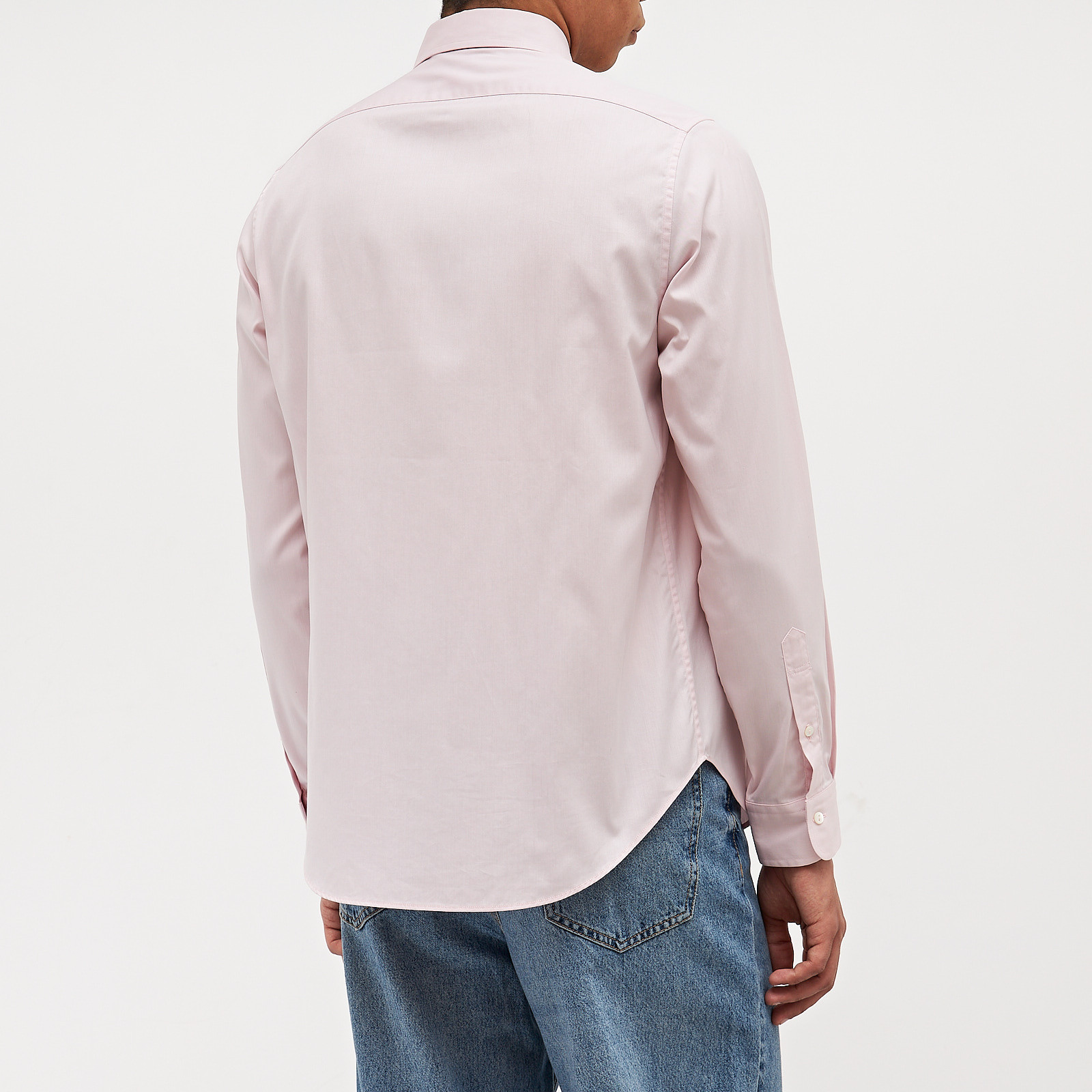 Рубашка розового цвета Gucci - фото из каталога магазина брендовой одежды Second Friend Store Рубашка Gucci - купить оригинал в секонд-хенде SFS - 3