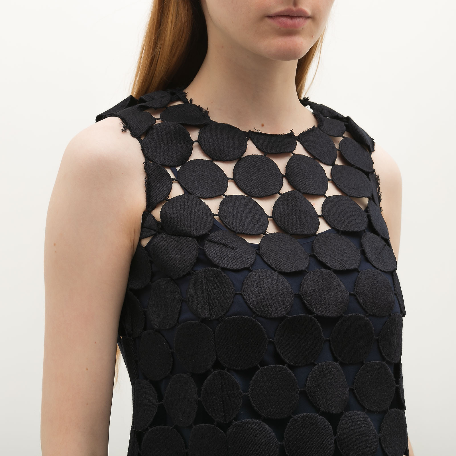 Топ черного цвета Marni - фото из каталога магазина брендовой одежды Second Friend Store Топ Marni - купить оригинал в секонд-хенде SFS - 4