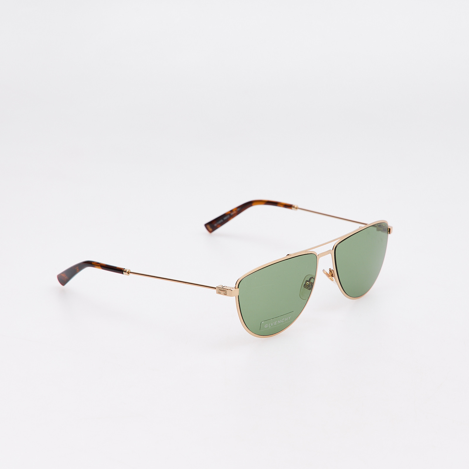 Очки  зеленого цвета Givenchy - фото из каталога магазина брендовой одежды Second Friend Store Очки Givenchy - купить оригинал в секонд-хенде SFS - 2