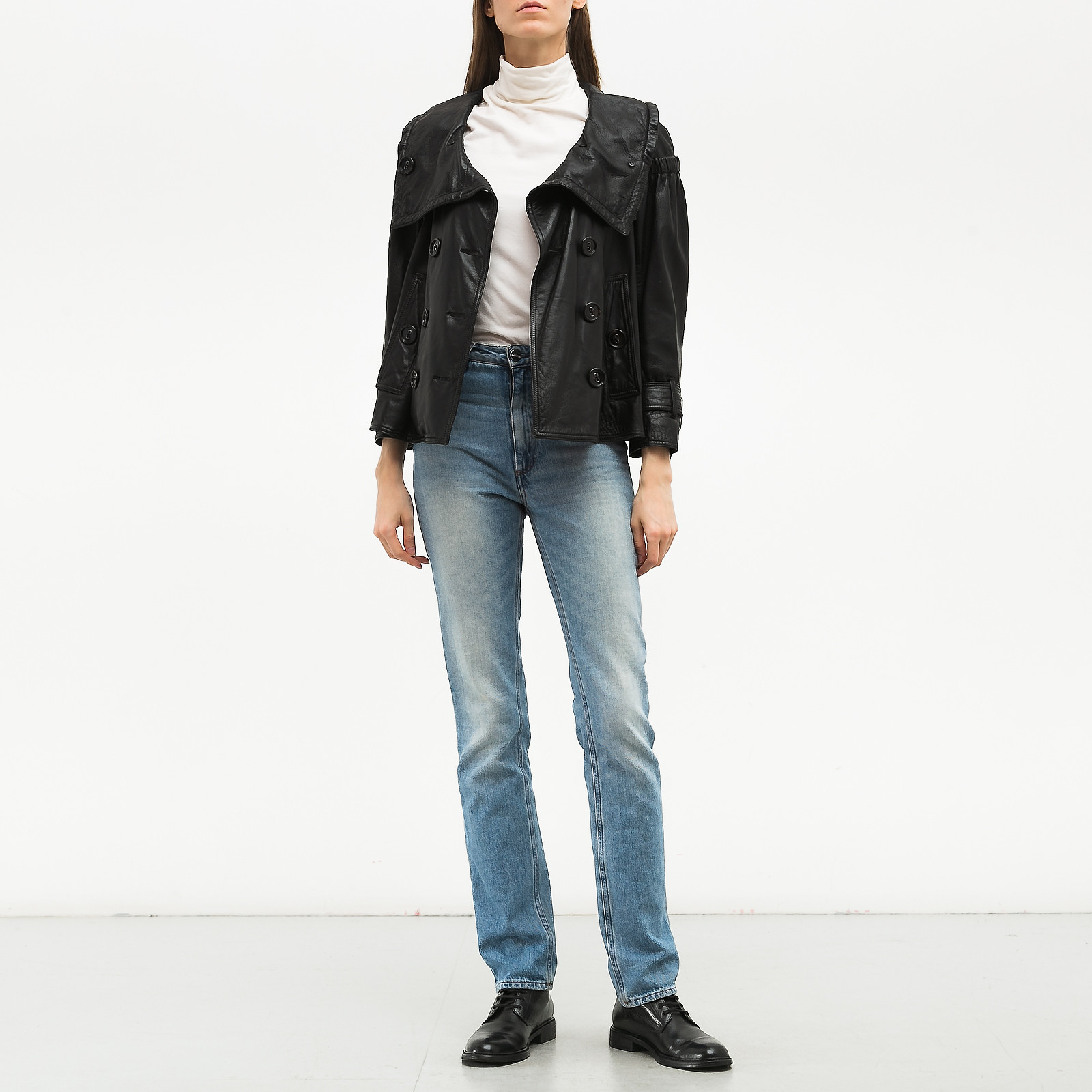 Кожаная куртка Burberry Prorsum - купить оригинал в секонд-хенде SFS - 2