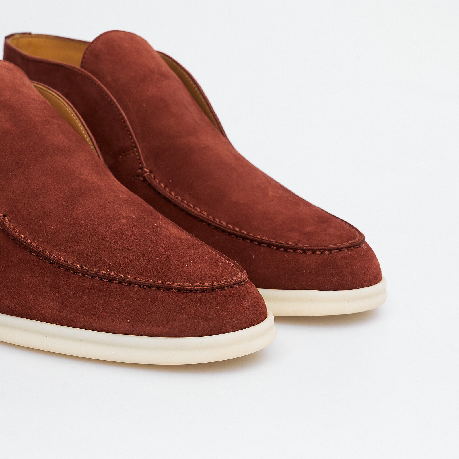 Ботинки коричневого цвета Loro Piana - фото из каталога магазина брендовой одежды Second Friend Store Ботинки Loro Piana - купить оригинал в секонд-хенде SFS - 4