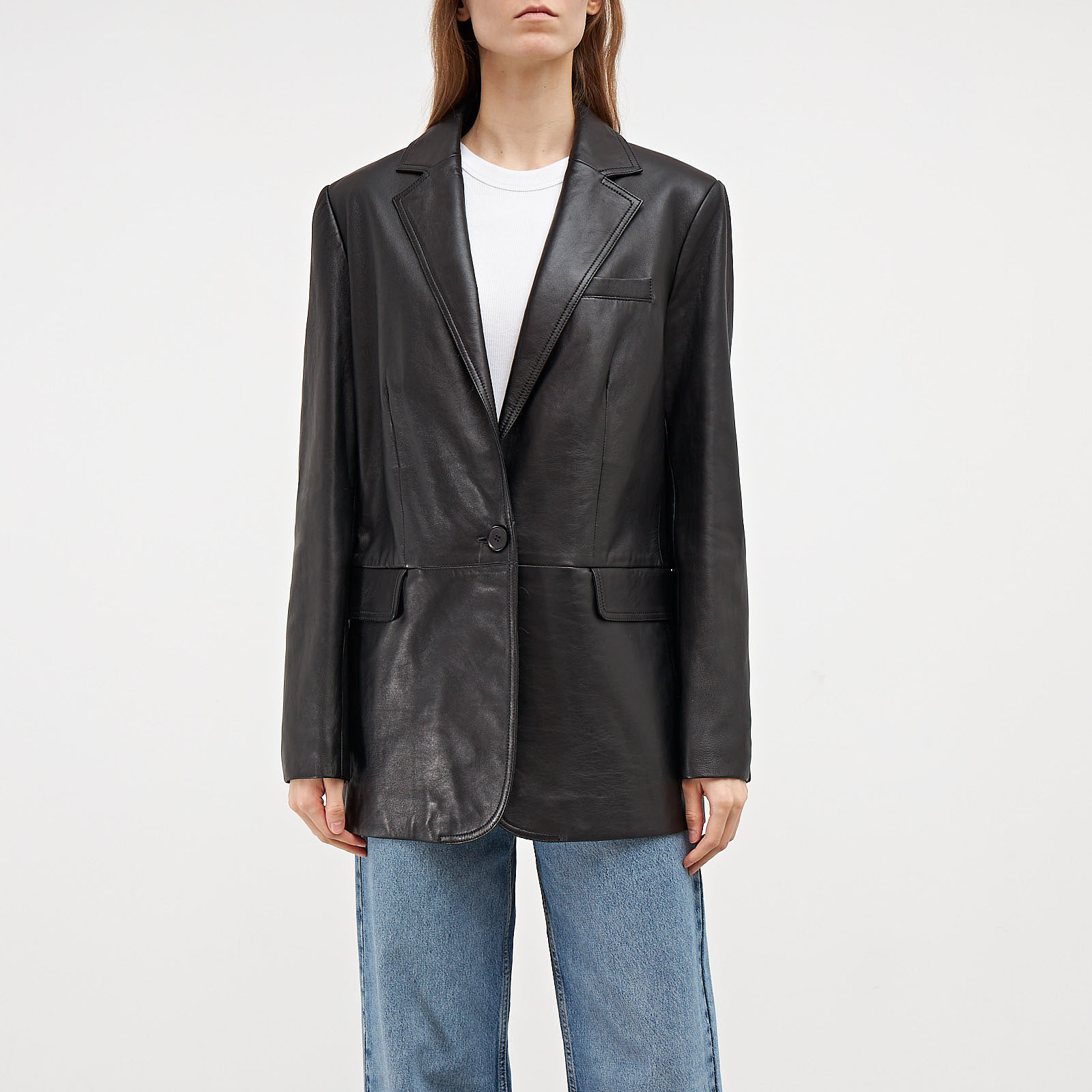 Пиджак черного цвета Bats - фото из каталога магазина брендовой одежды Second Friend Store Пиджак Bats - купить оригинал в секонд-хенде SFS - 1