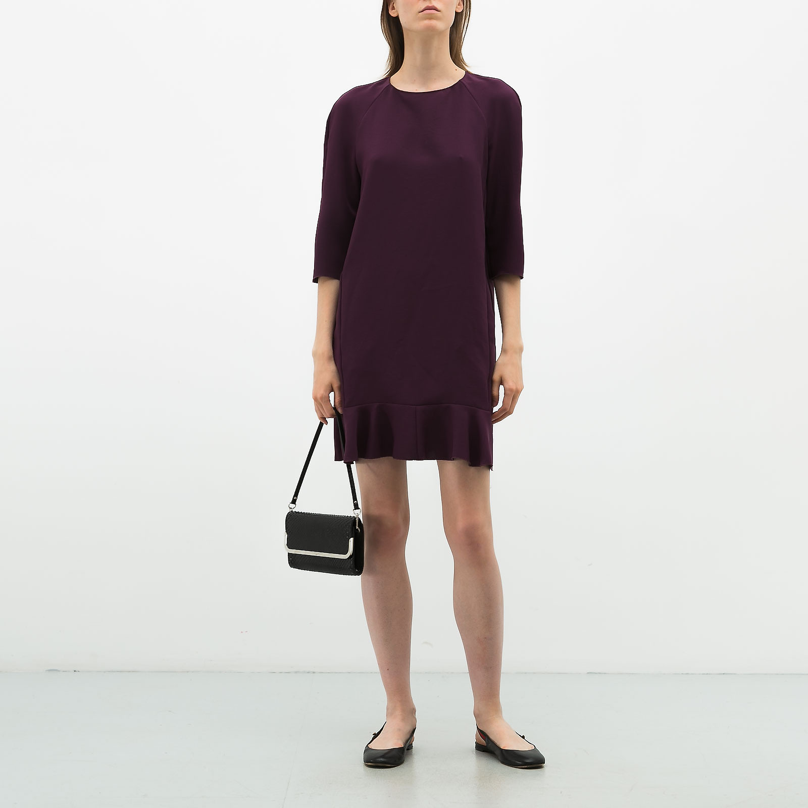 Платье фиолетового цвета Marni - фото из каталога магазина брендовой одежды Second Friend Store Платье Marni - купить оригинал в секонд-хенде SFS - 2