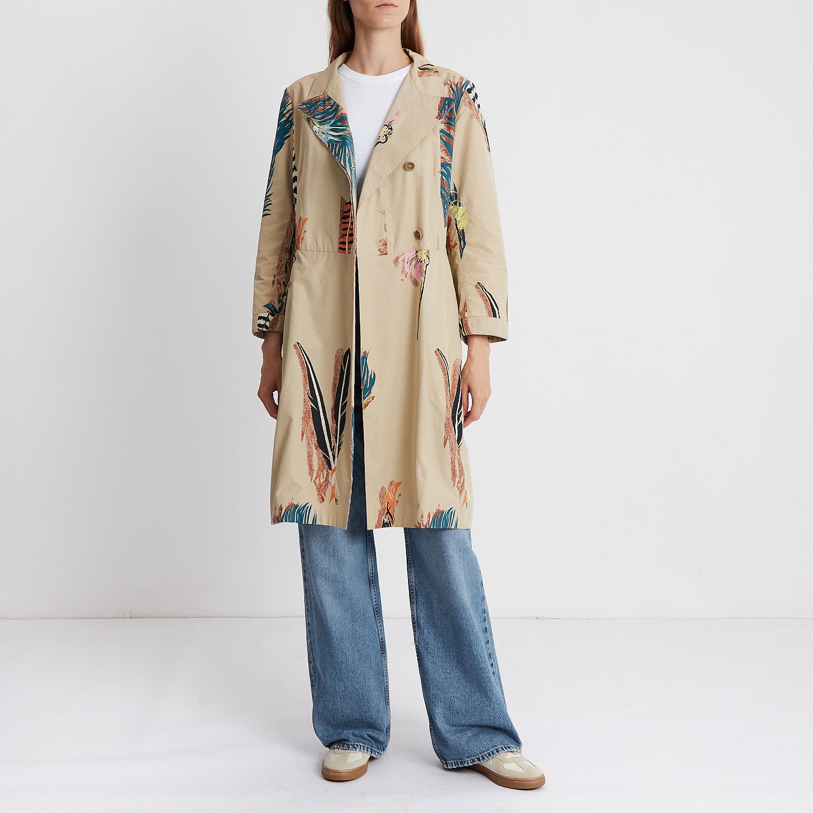 Плащ  бежевого цвета Marni - фото из каталога магазина брендовой одежды Second Friend Store Плащ Marni - купить оригинал в секонд-хенде SFS - 2