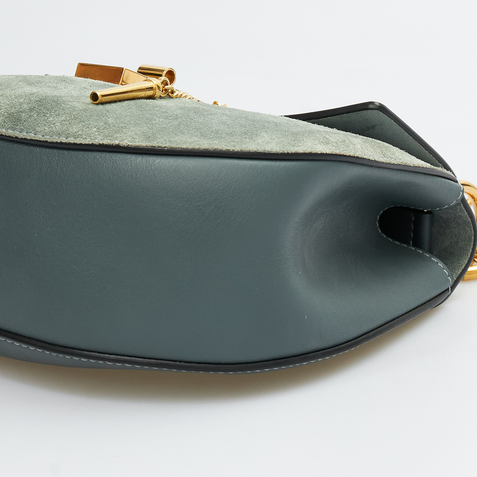 Сумка синего цвета Chloe - фото из каталога магазина брендовой одежды Second Friend Store Сумка Chloe - купить оригинал в секонд-хенде SFS - 7