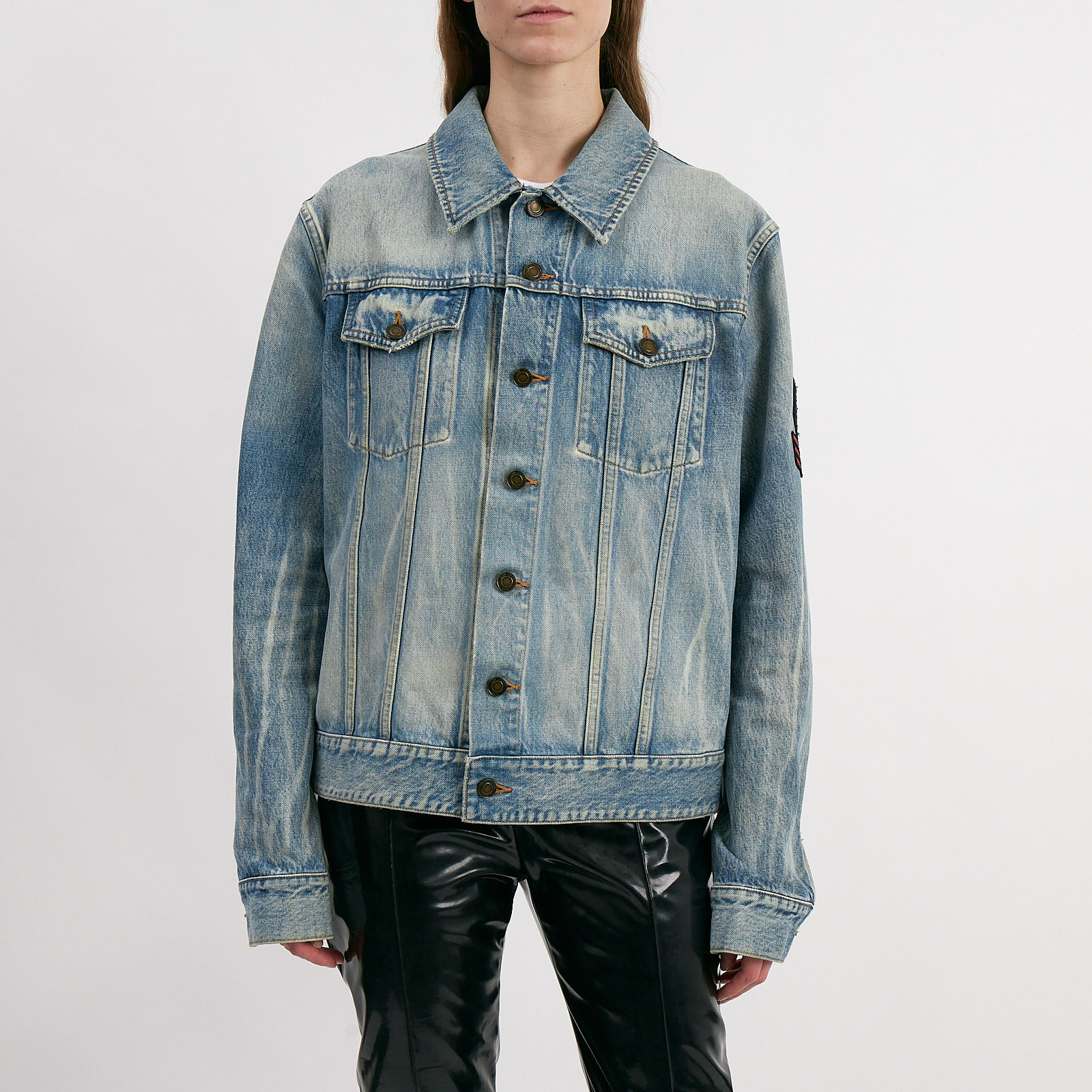 Джинсовка Saint Laurent - купить оригинал в секонд-хенде SFS - 1