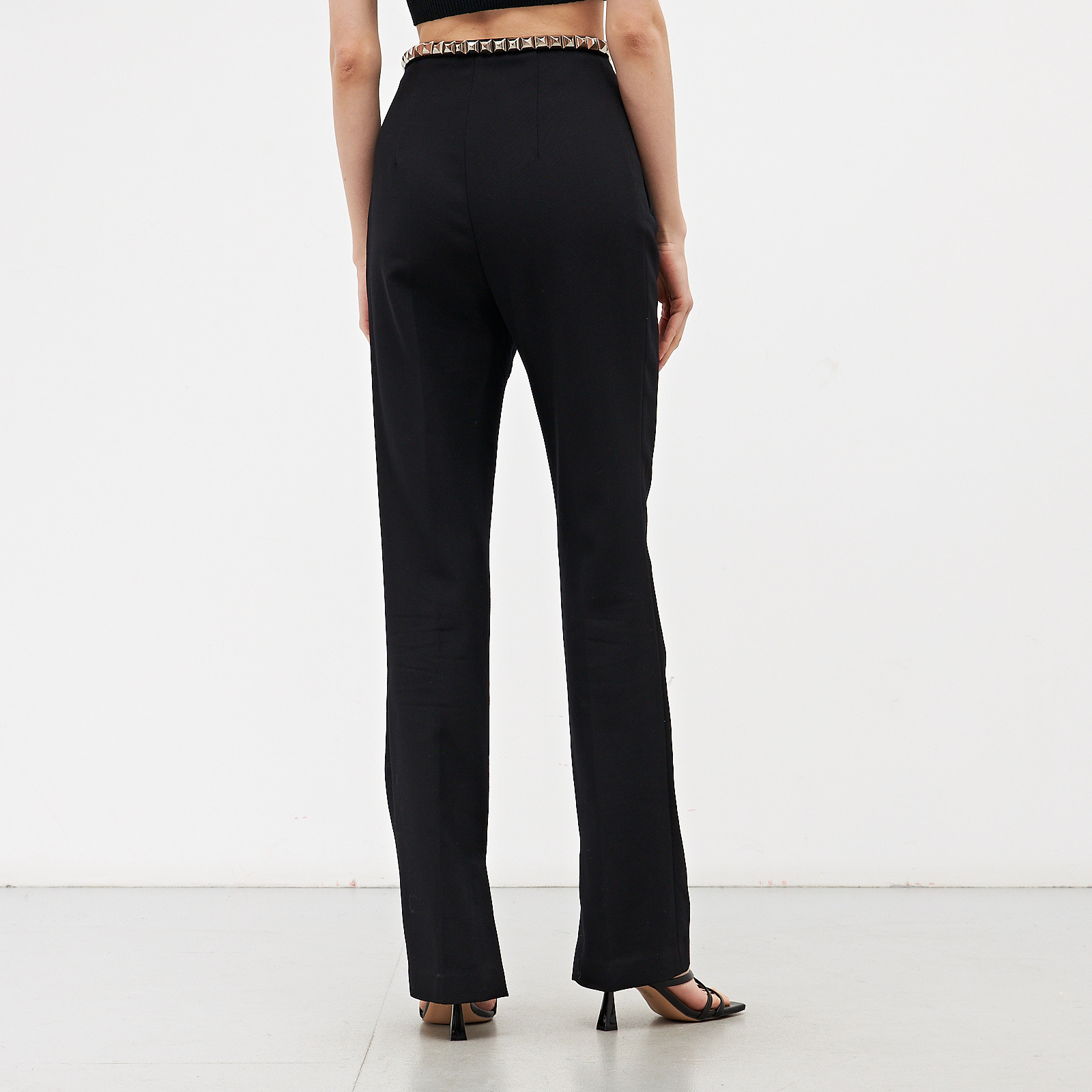 Брюки черного цвета Alexander Wang - фото из каталога магазина брендовой одежды Second Friend Store Брюки Alexander Wang - купить оригинал в секонд-хенде SFS - 3