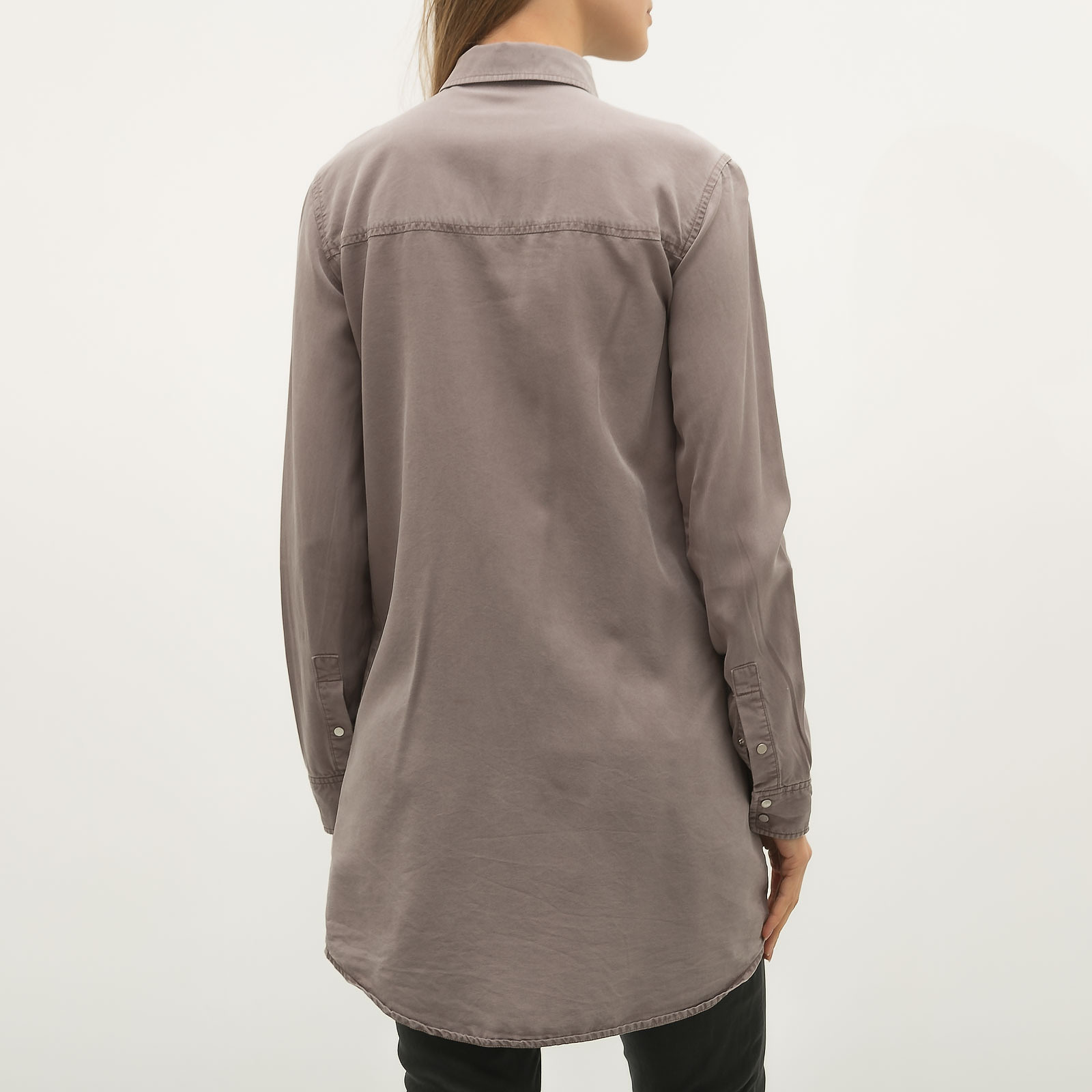 Платье серого цвета T by Alexander Wang - фото из каталога магазина брендовой одежды Second Friend Store Платье T by Alexander Wang - купить оригинал в секонд-хенде SFS - 2