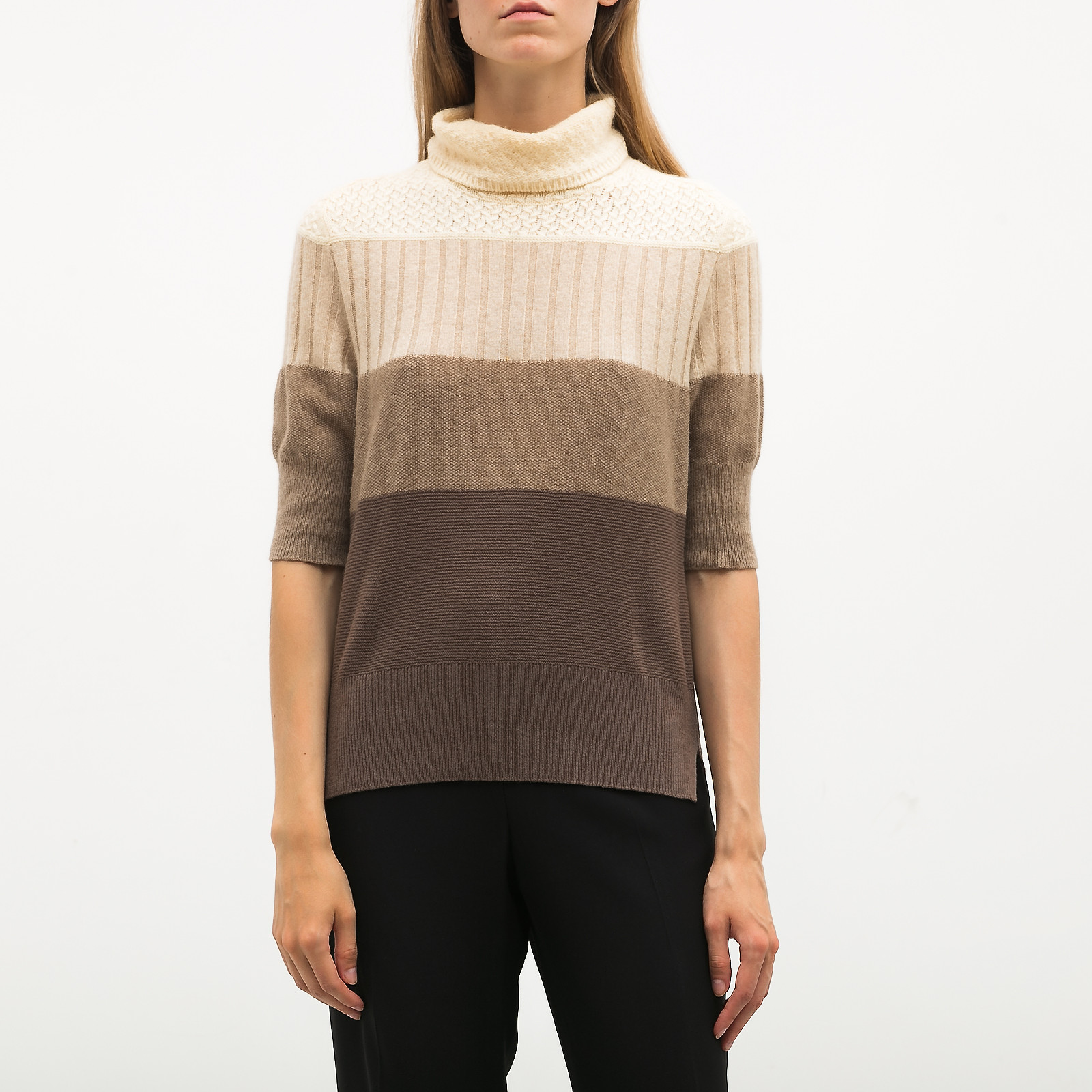 Джемпер коричневого цвета Loro Piana - фото из каталога магазина брендовой одежды Second Friend Store Джемпер Loro Piana - купить оригинал в секонд-хенде SFS - 1