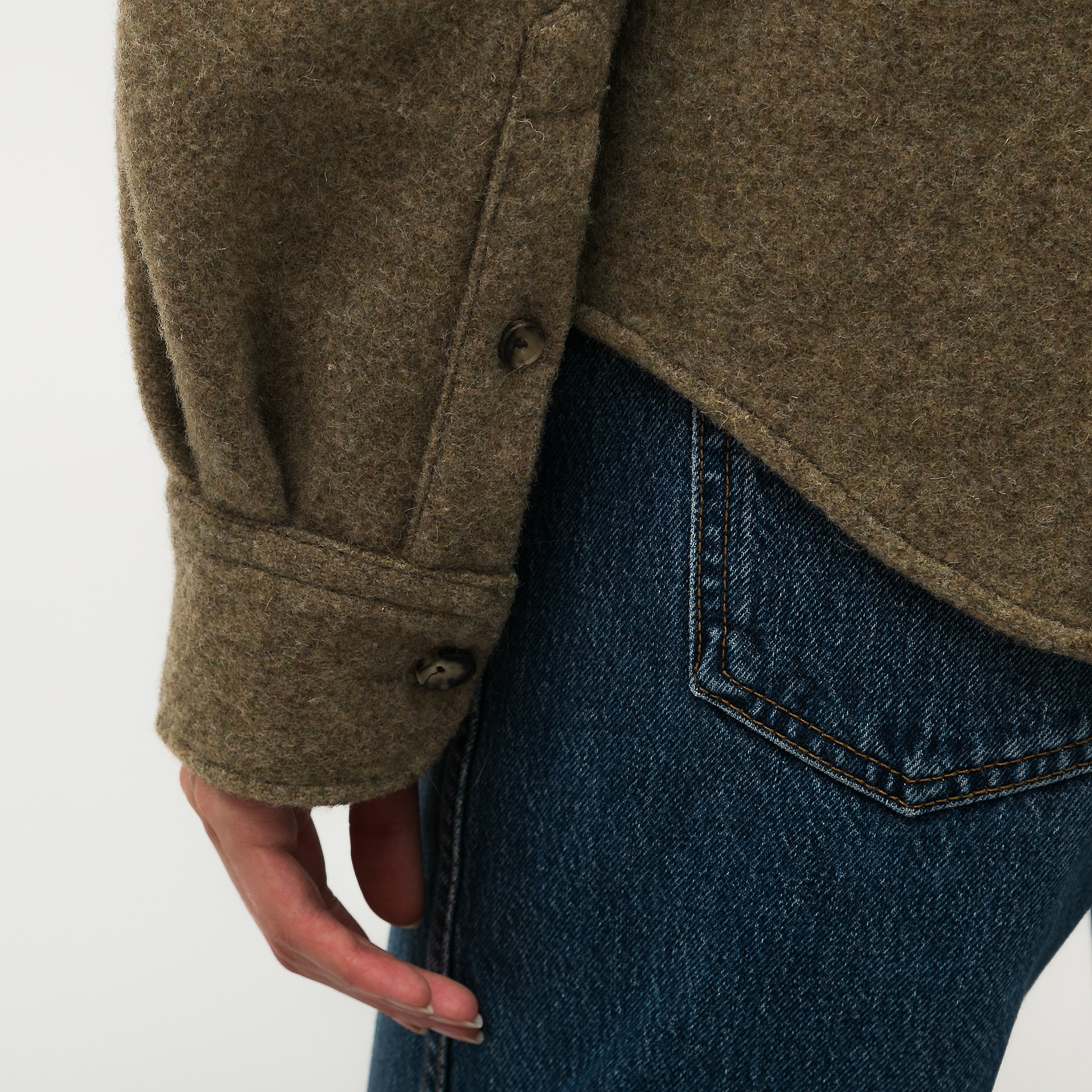 Жакет бежевого цвета Isabel Marant - фото из каталога магазина брендовой одежды Second Friend Store Жакет Isabel Marant - купить оригинал в секонд-хенде SFS - 5