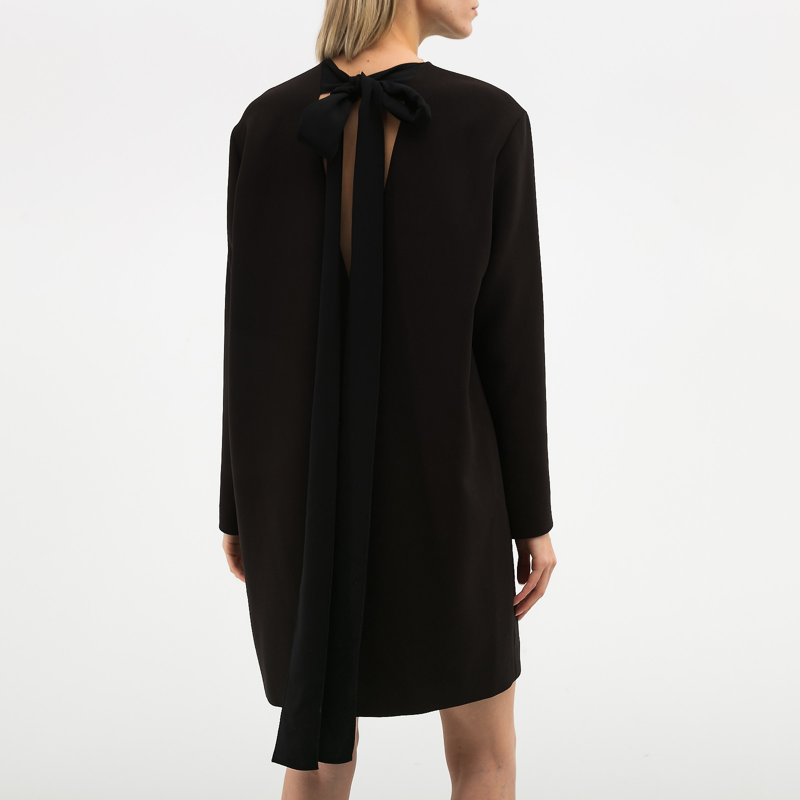 Платье черного цвета Alexander Terekhov - фото из каталога магазина брендовой одежды Second Friend Store Платье Alexander Terekhov - купить оригинал в секонд-хенде SFS - 3