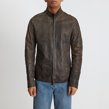 Кожаная куртка Layer-0