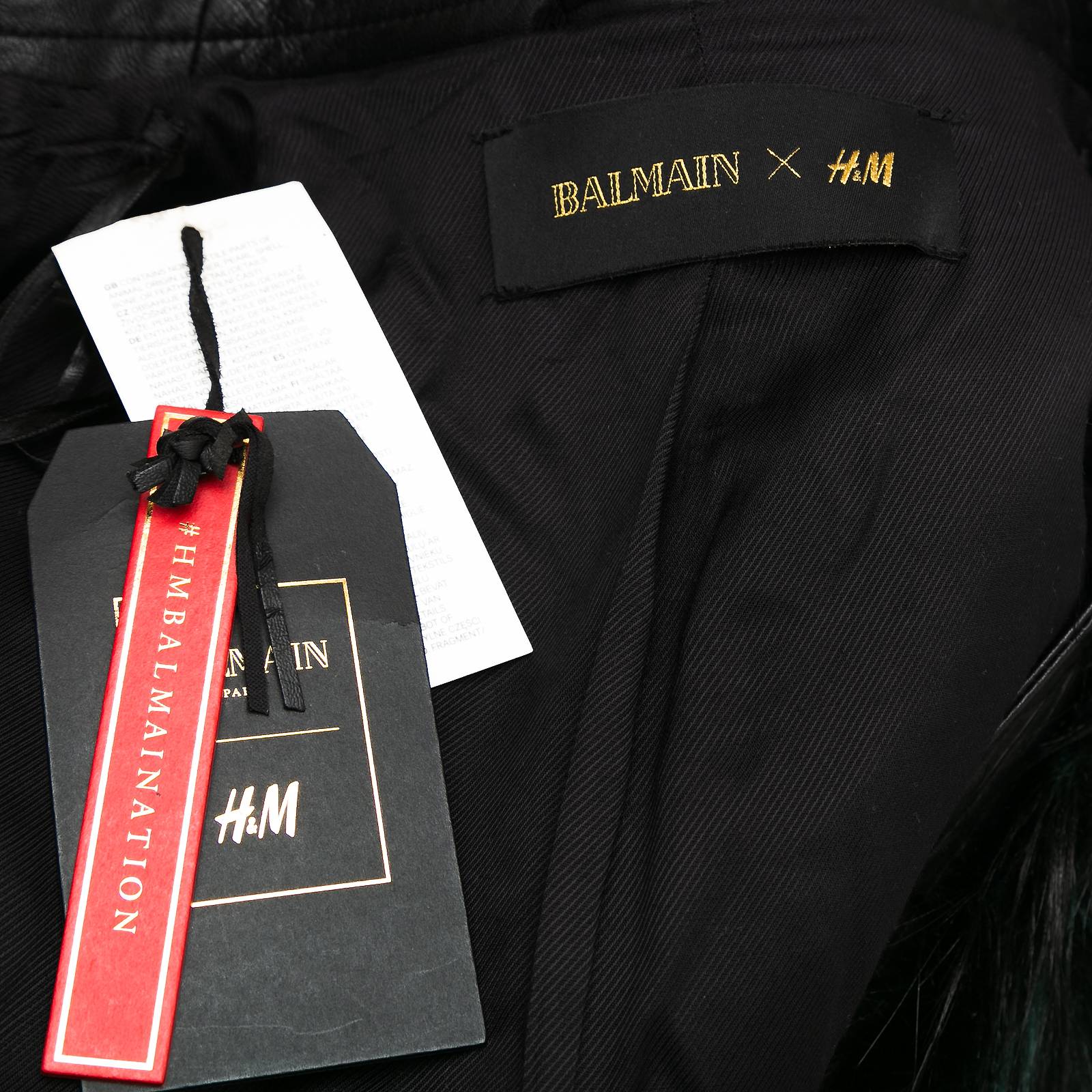 Шуба H&M х Balmain - купить оригинал в секонд-хенде SFS - 5