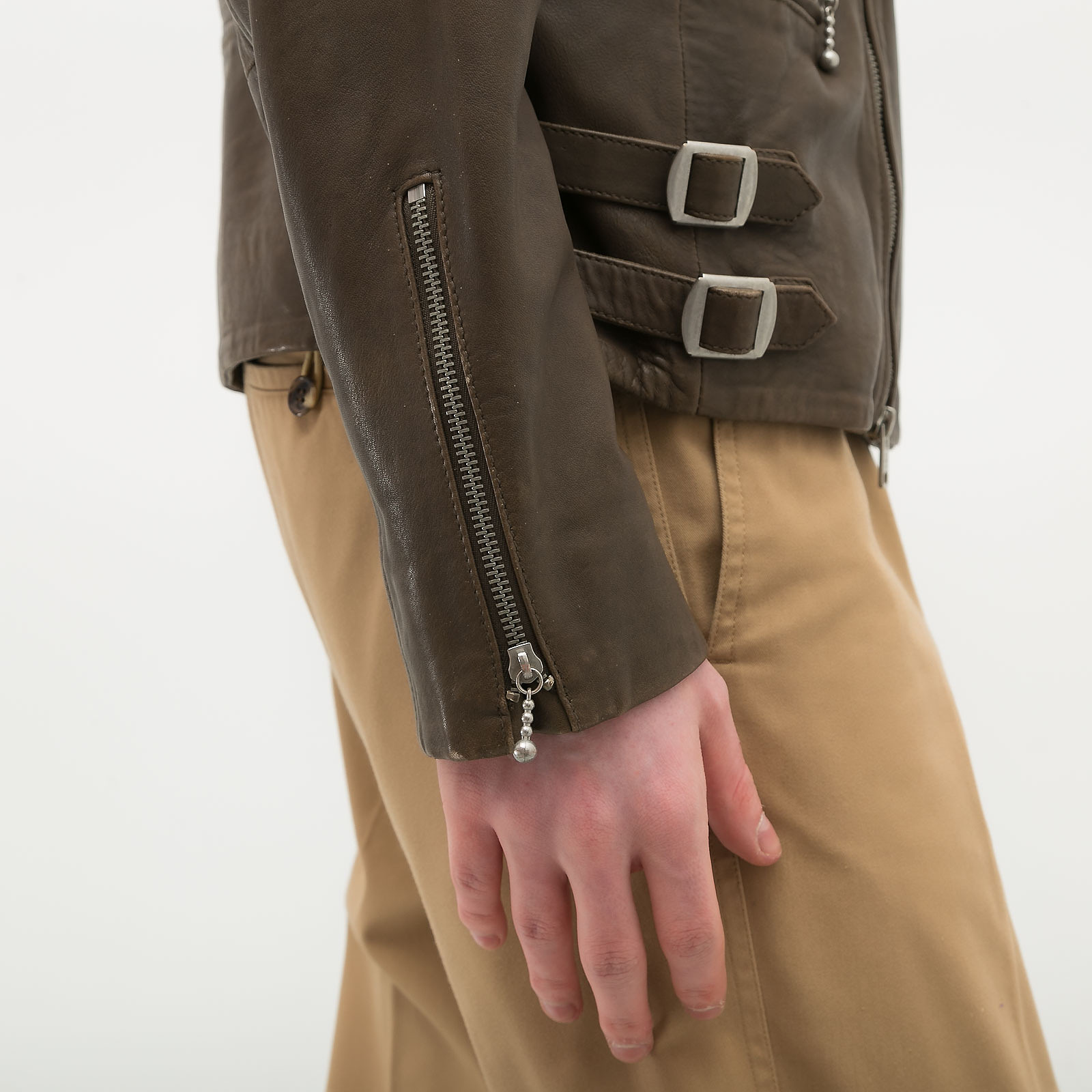 Куртка кожаная AllSaints - купить оригинал в секонд-хенде SFS - 5