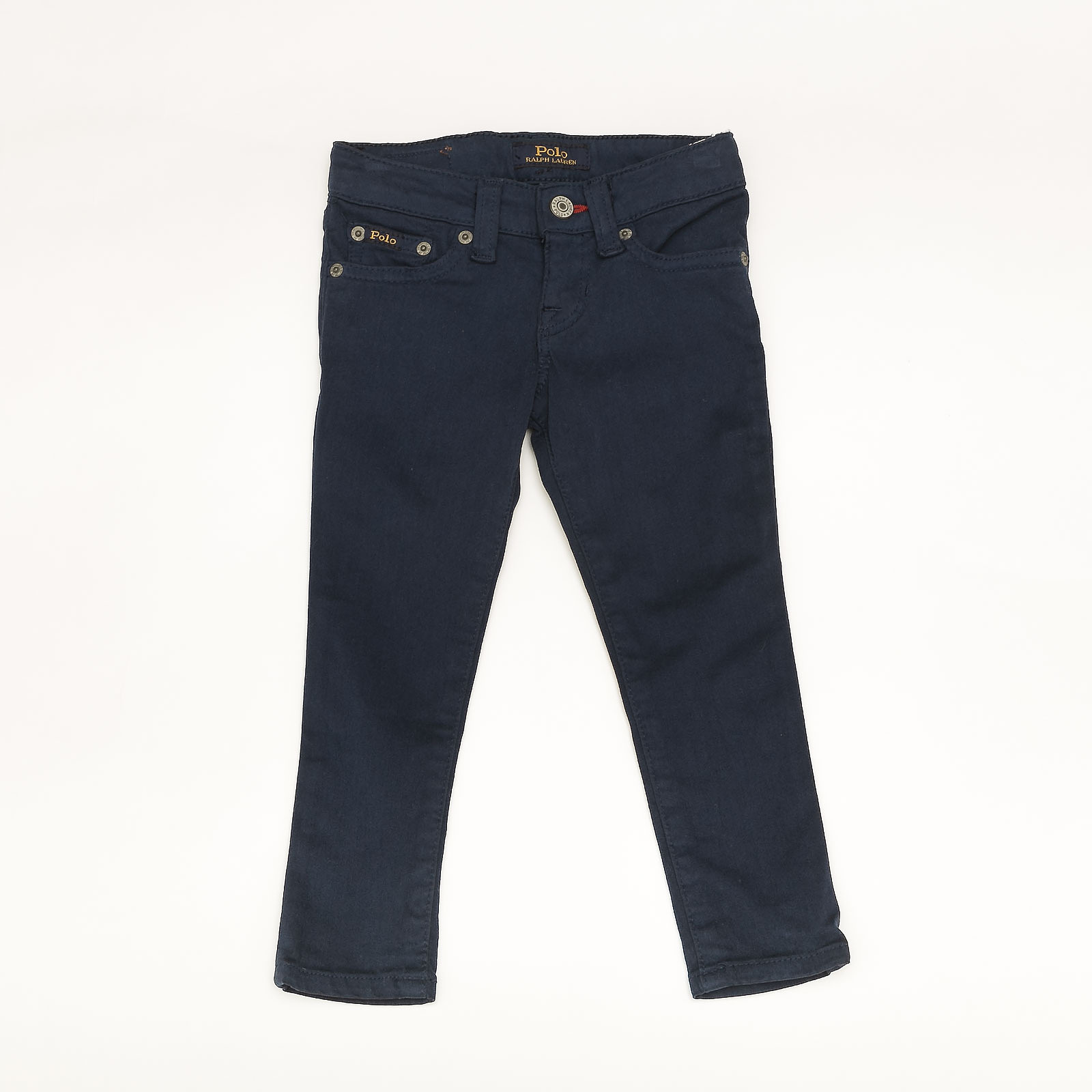 Брюки синего цвета Polo Ralph Lauren - фото из каталога магазина брендовой одежды Second Friend Store Брюки Polo Ralph Lauren - купить оригинал в секонд-хенде SFS - 1