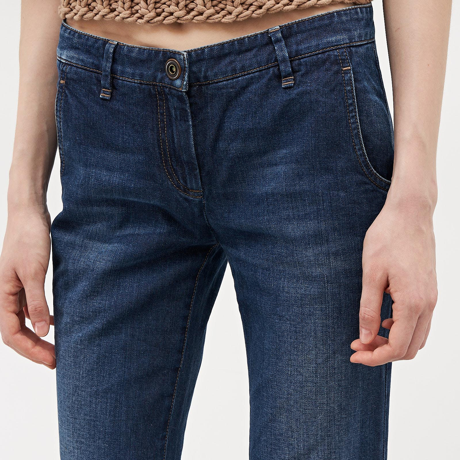 Джинсы Brunello Cucinelli - купить оригинал в секонд-хенде SFS - 4