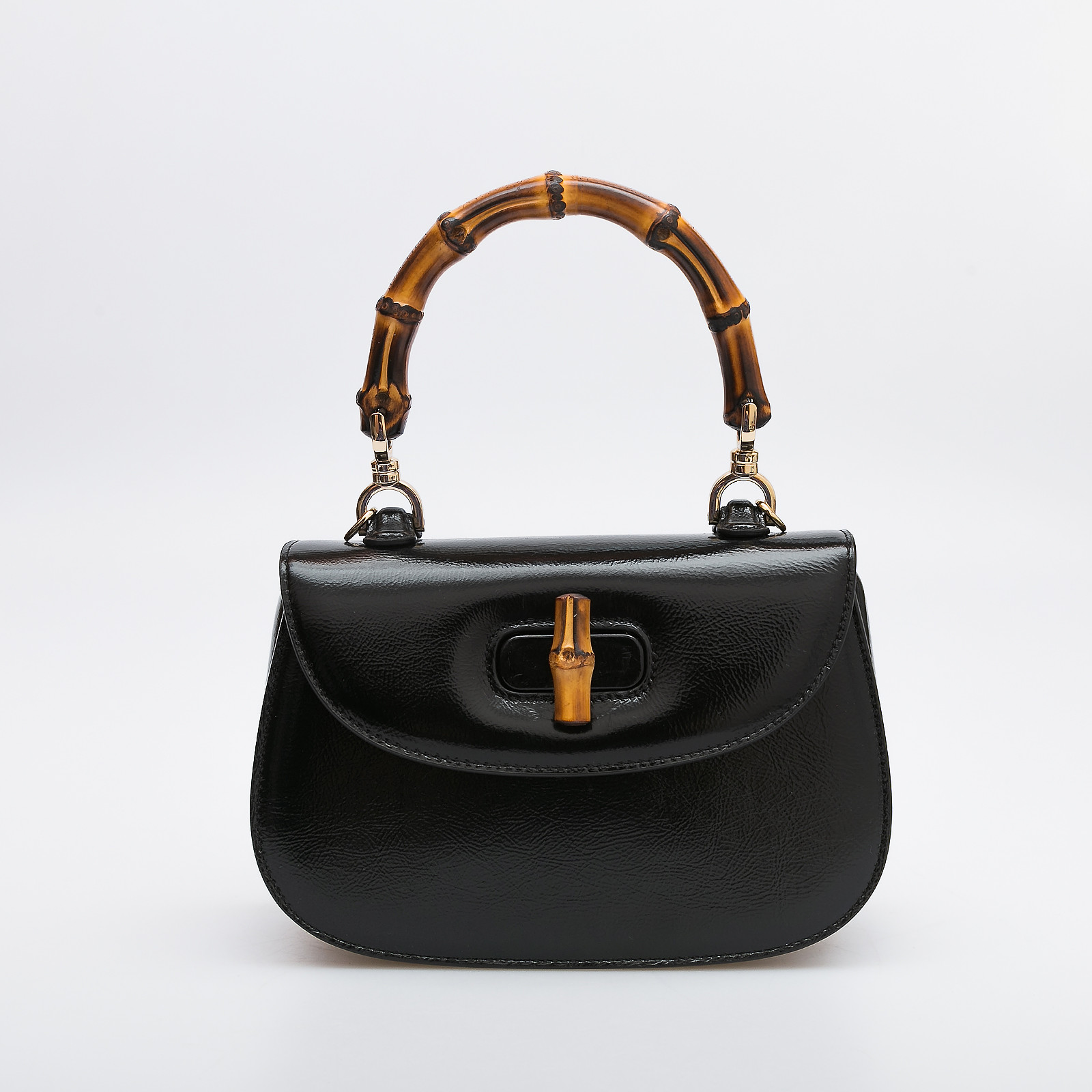 Сумка черного цвета Gucci - фото из каталога магазина брендовой одежды Second Friend Store Сумка Gucci - купить оригинал в секонд-хенде SFS - 1