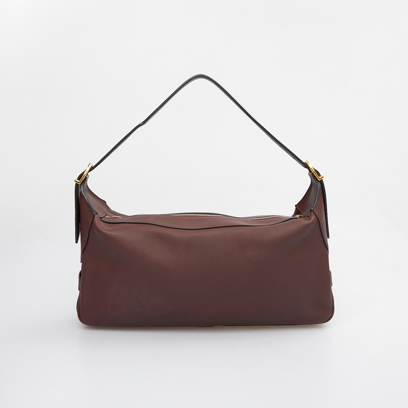 Сумка бордового цвета Celine - фото из каталога магазина брендовой одежды Second Friend Store Сумка Celine - купить оригинал в секонд-хенде SFS - 5