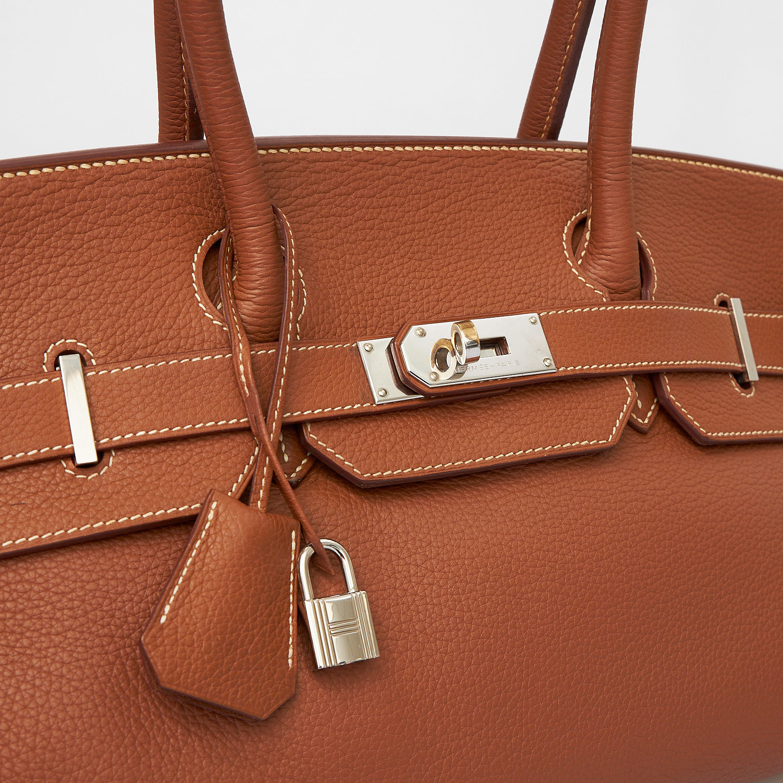 Сумка  коричневого цвета Hermes - фото из каталога магазина брендовой одежды Second Friend Store Сумка Hermes - купить оригинал в секонд-хенде SFS - 5